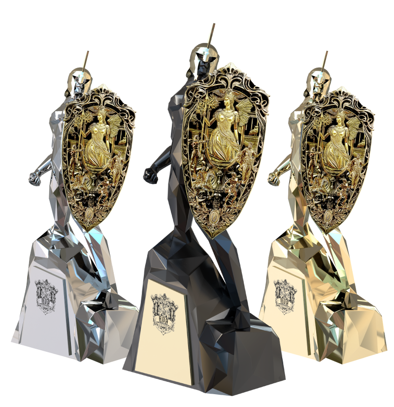 2025 RDA Design Awards Statuettes
