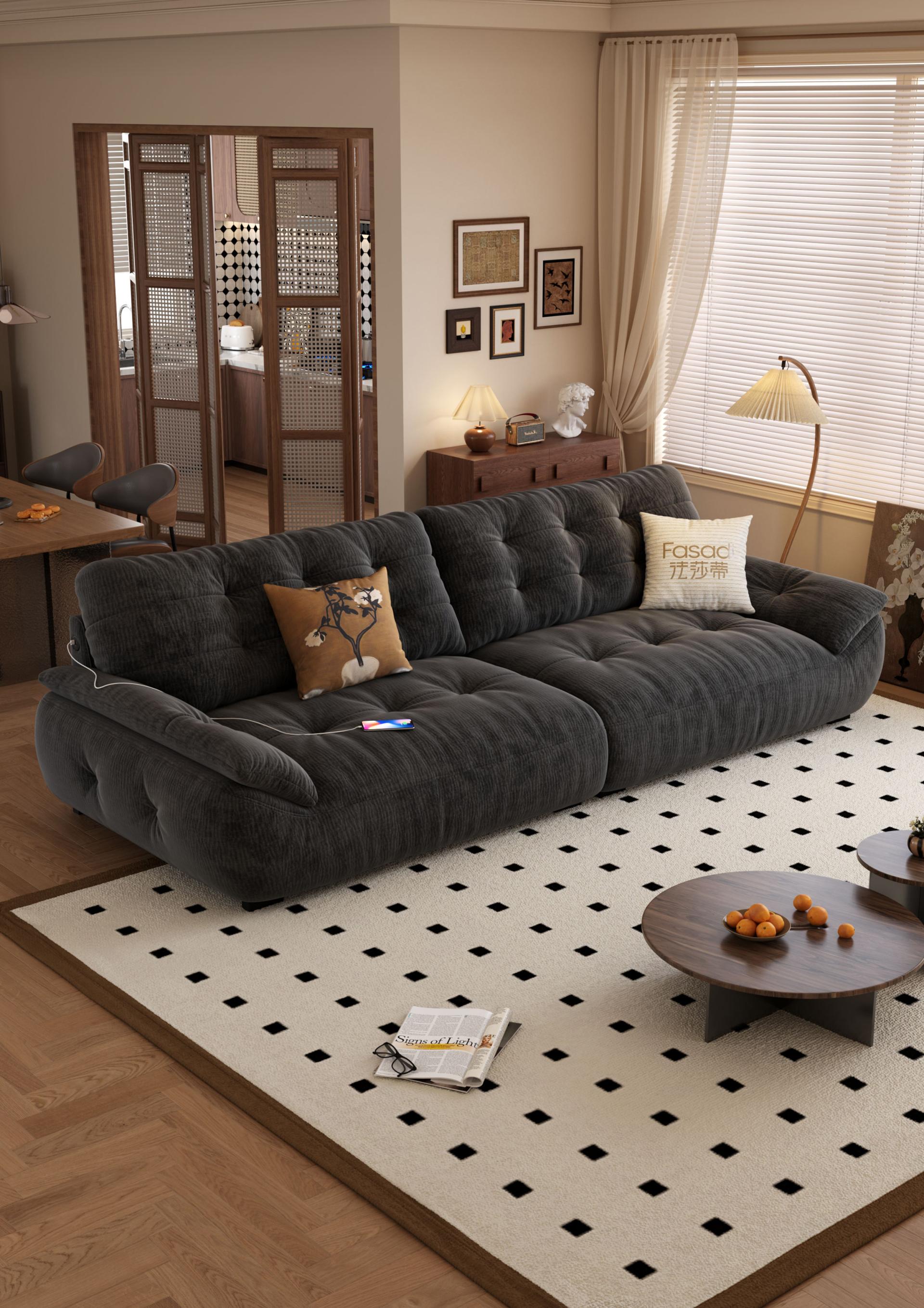 London Design Awards Winner - Luxe-Soft Chenille Sofa