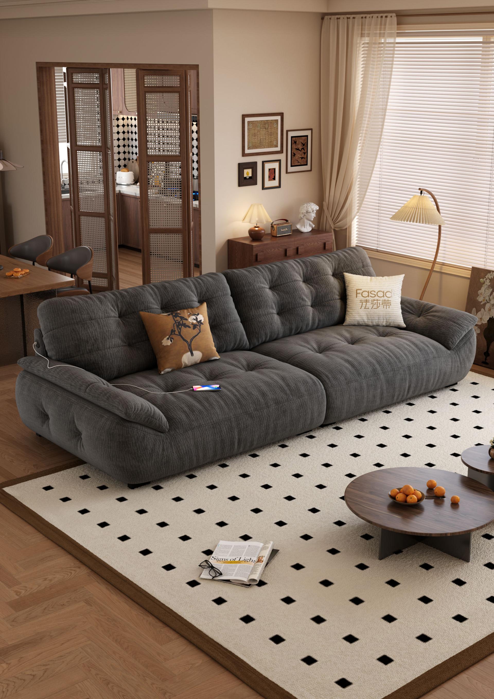 London Design Awards Winner - Luxe-Soft Chenille Sofa