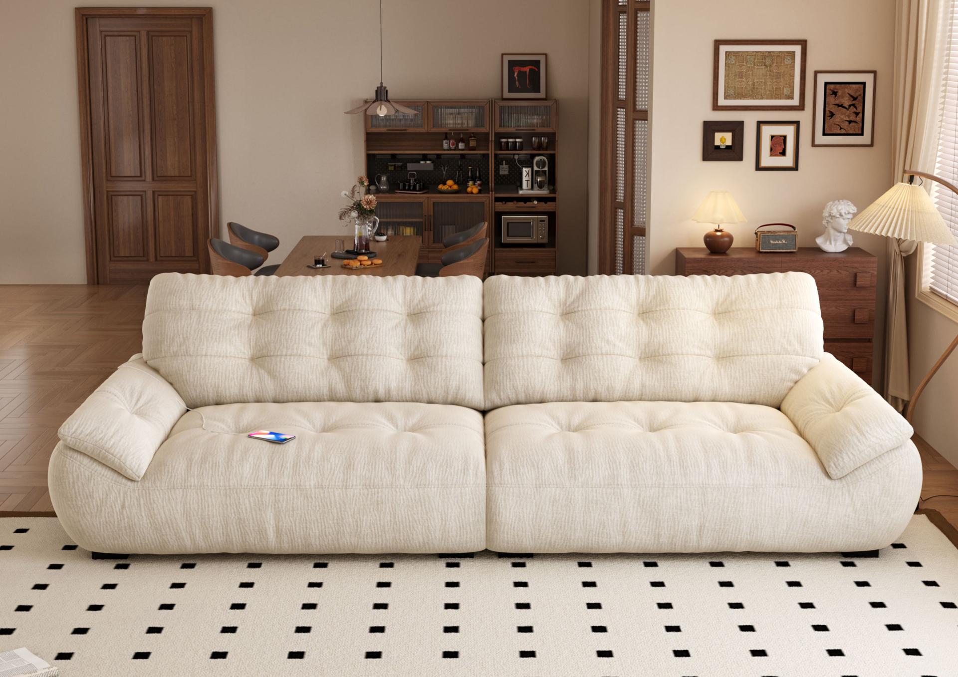 London Design Awards Winner - Luxe-Soft Chenille Sofa