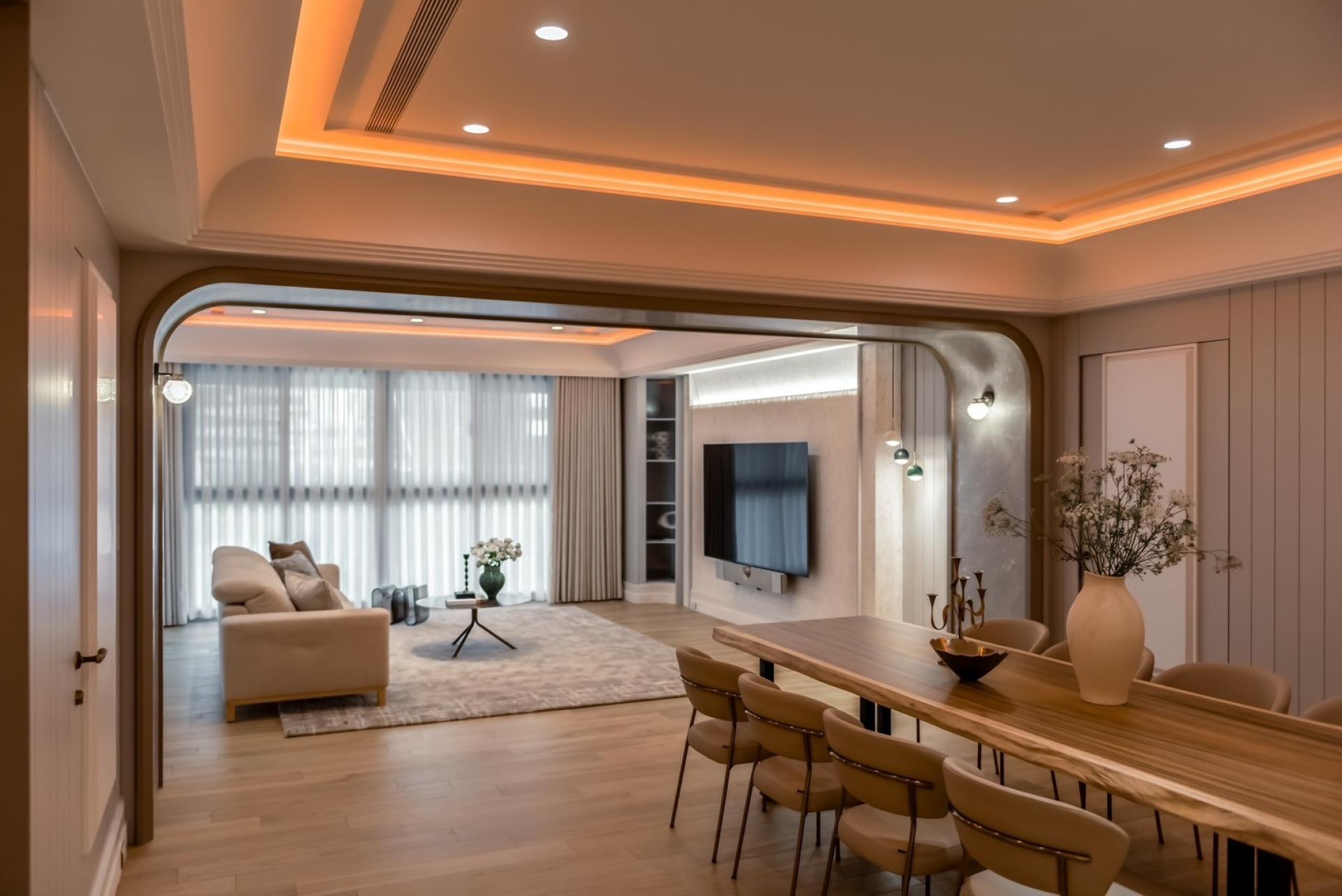London Design Awards Winner - Grained Apricot Lodge