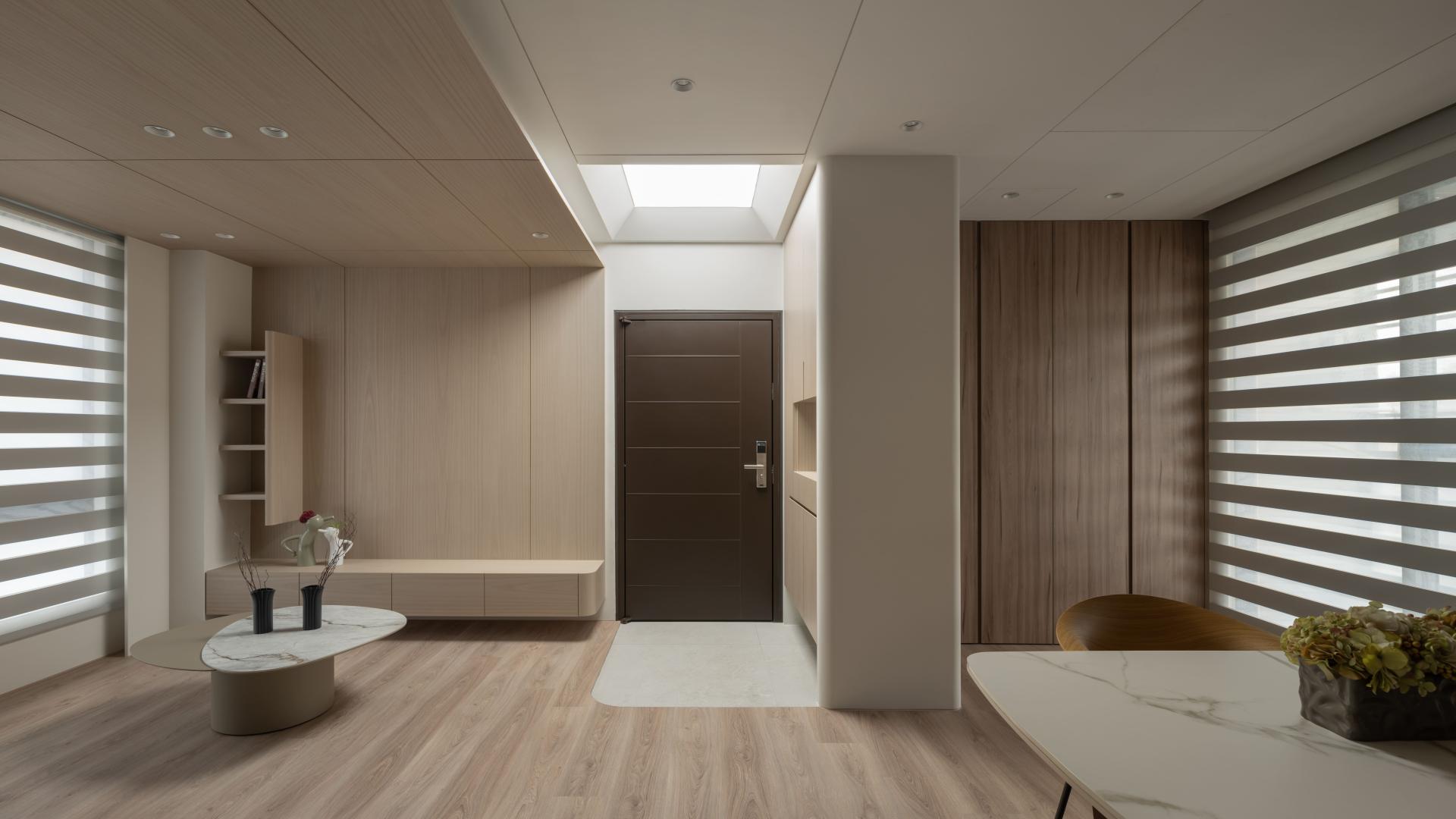 London Design Awards Winner - Dwelling Wood.Gentle light