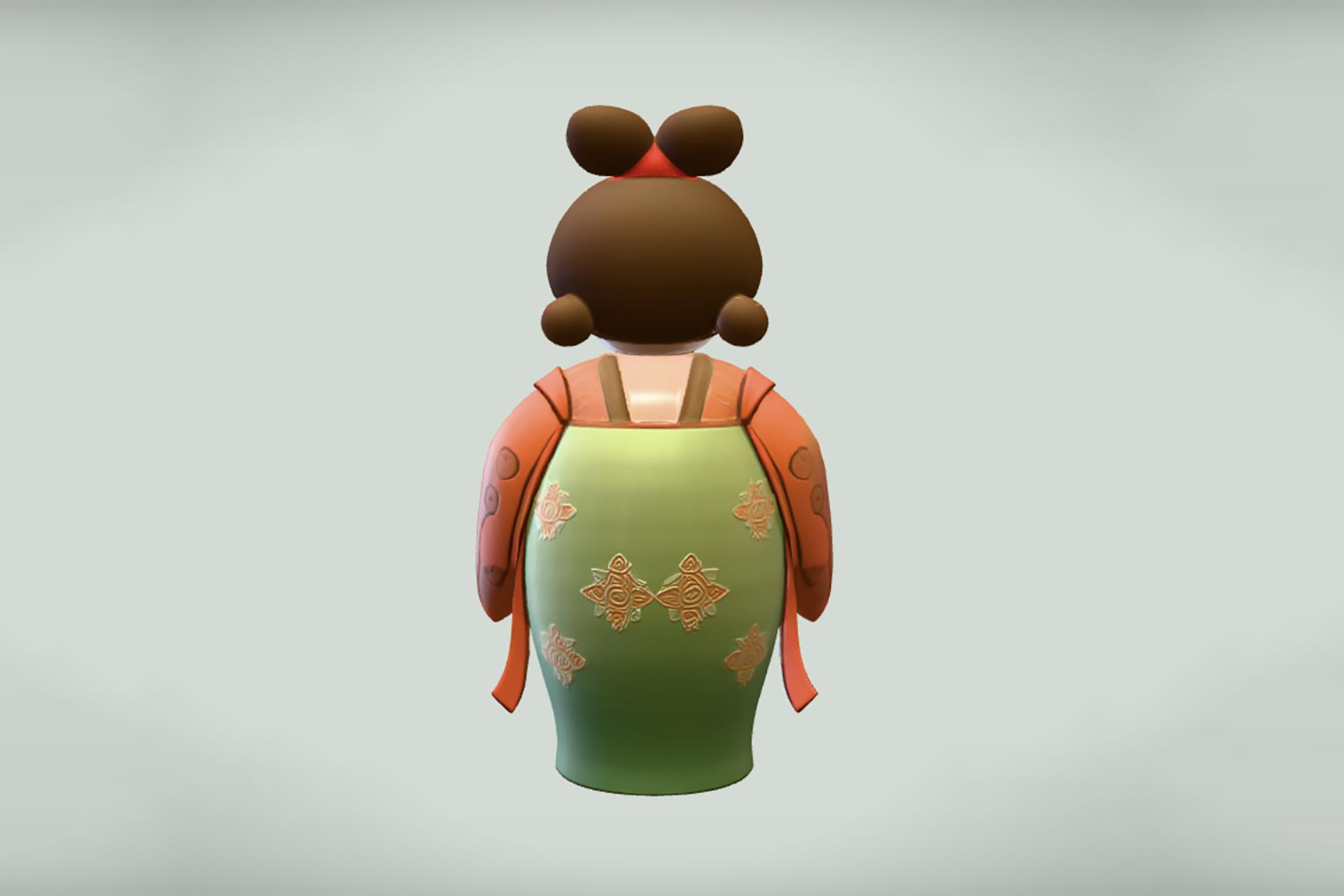 London Design Awards Winner - Chinese-style virtual IP image design——Hua Xiaoshuang
