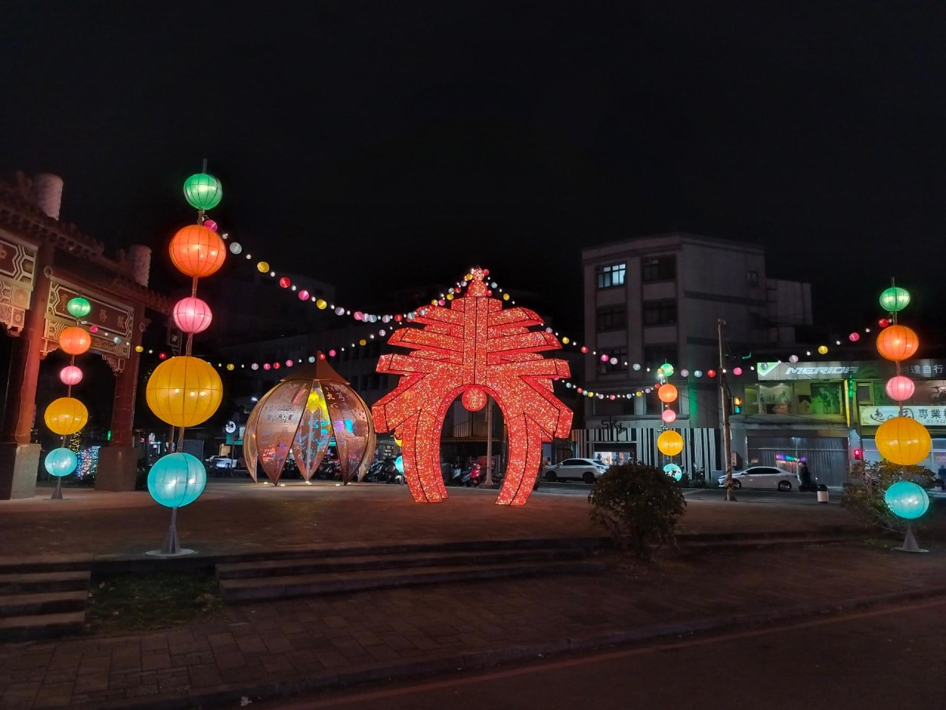 London Design Awards Winner - In 2025, Yilan City Spring Festival street scene layout