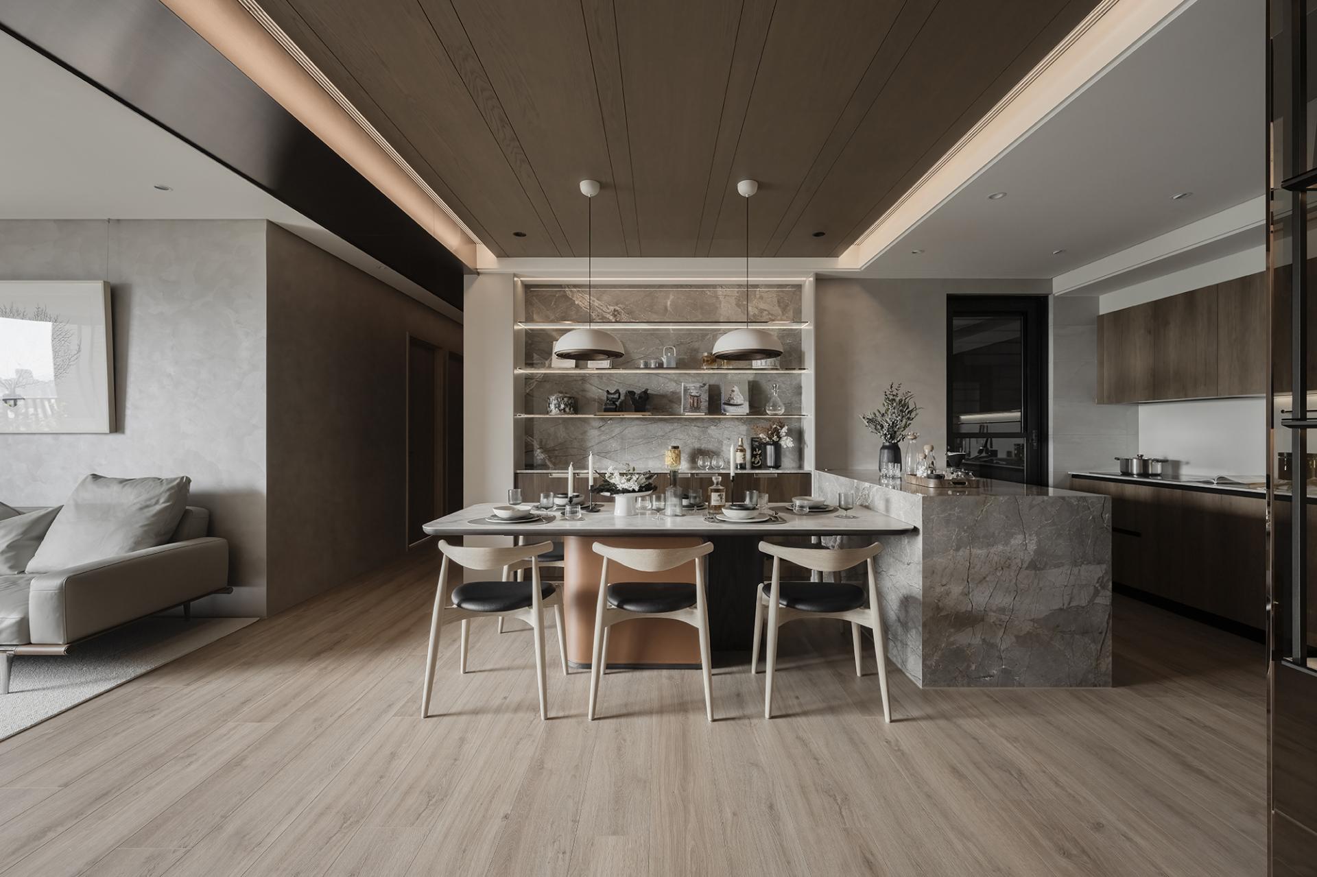 London Design Awards Winner - Stone Speaks, Wood Listens