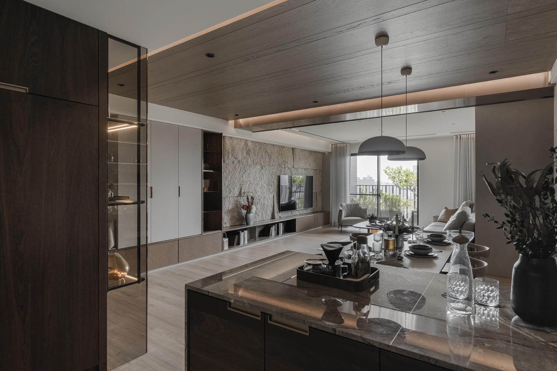 London Design Awards Winner - Stone Speaks, Wood Listens