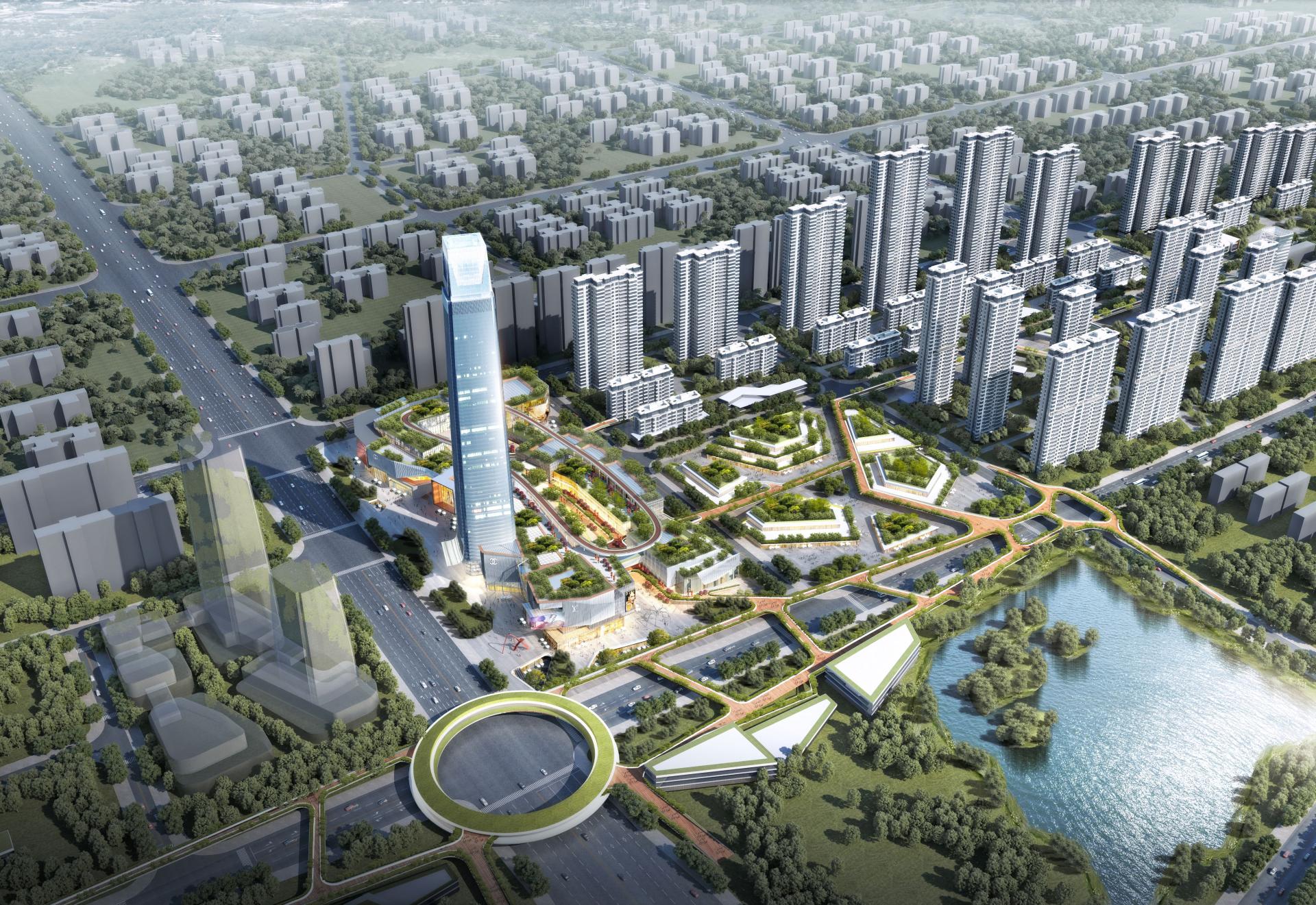 London Design Awards Winner - The Urban Design of Carbon Ecological Complex