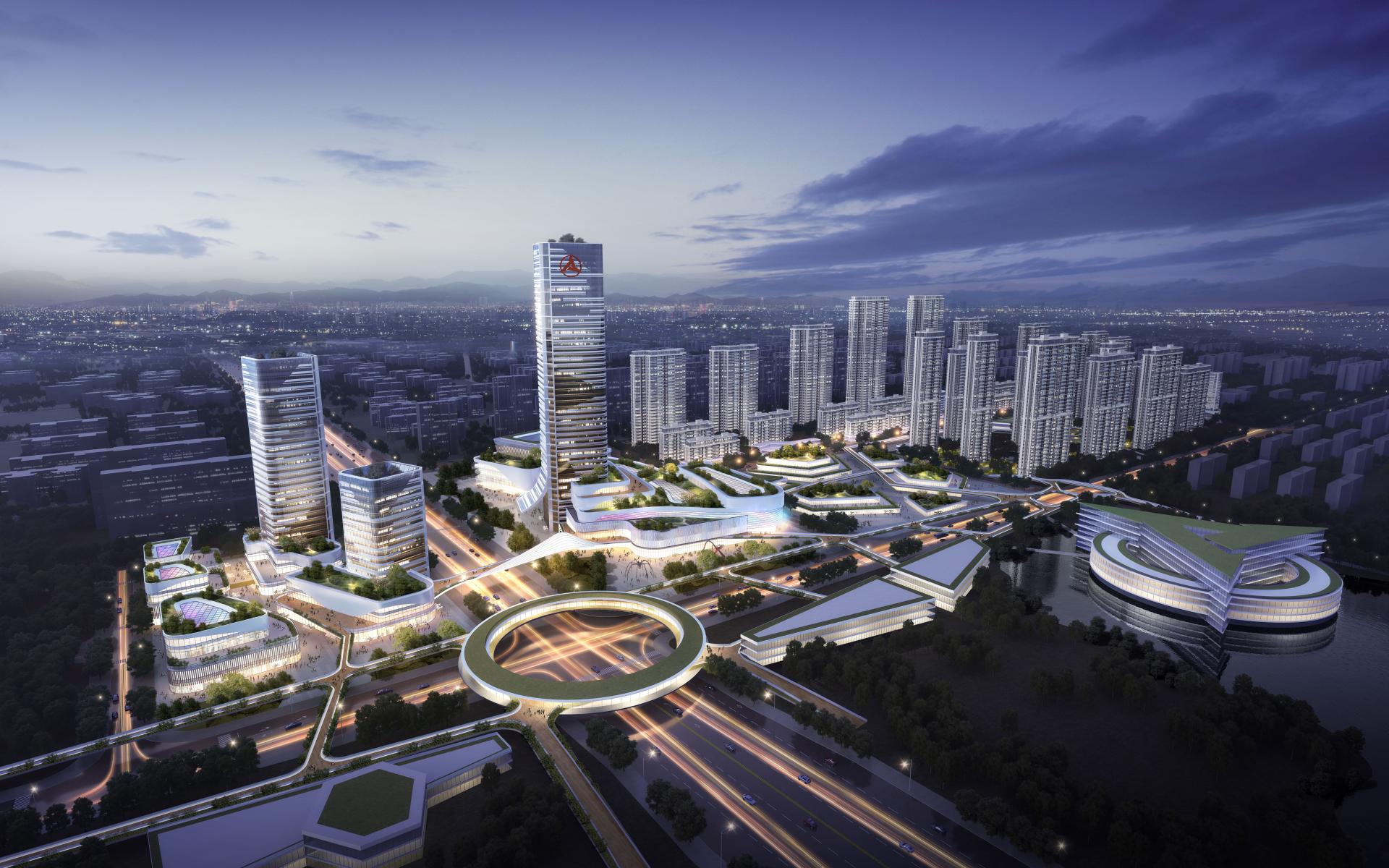 London Design Awards Winner - The Urban Design of Carbon Ecological Complex
