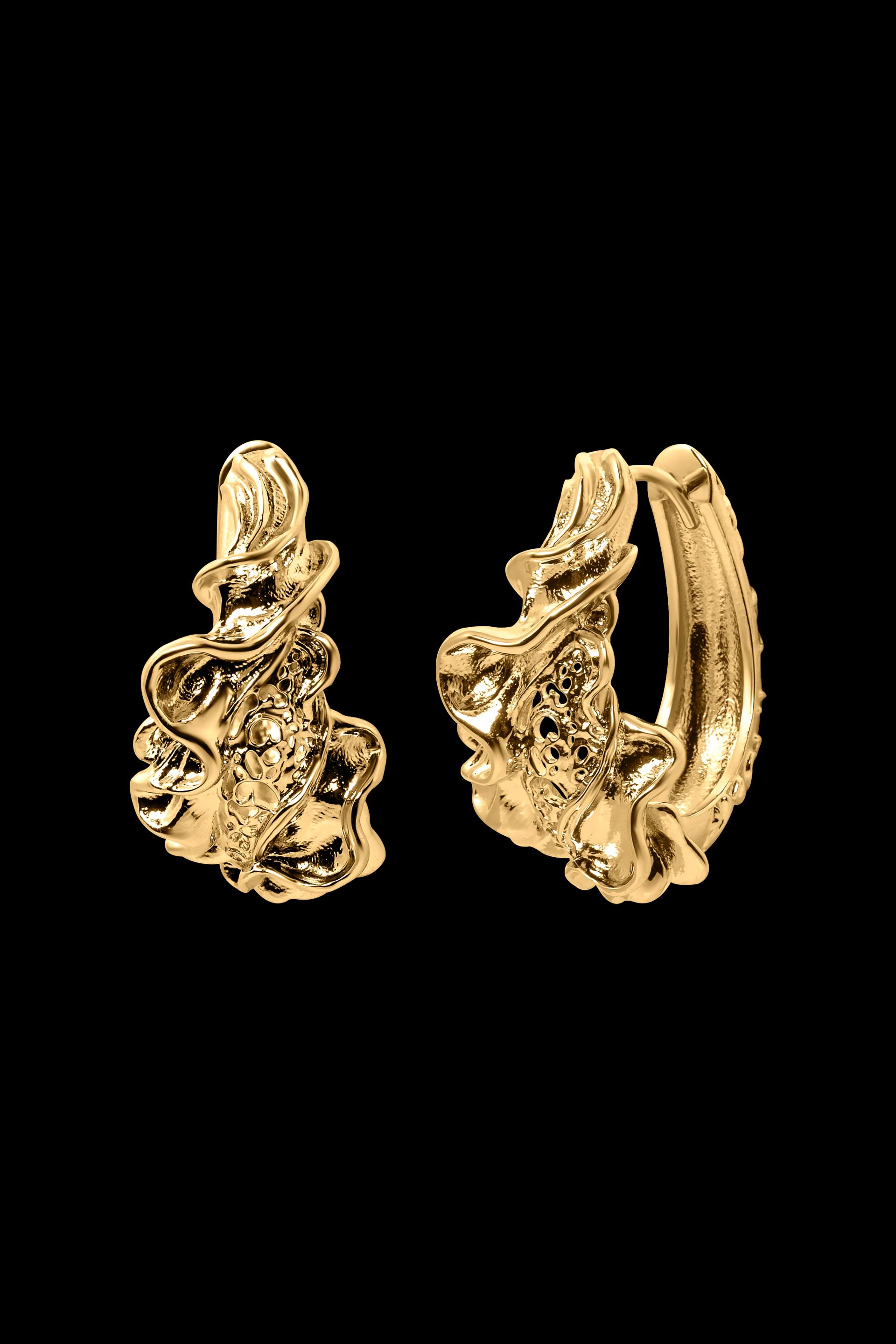 London Design Awards Winner - Frill Earring: The Unfading Gesture
