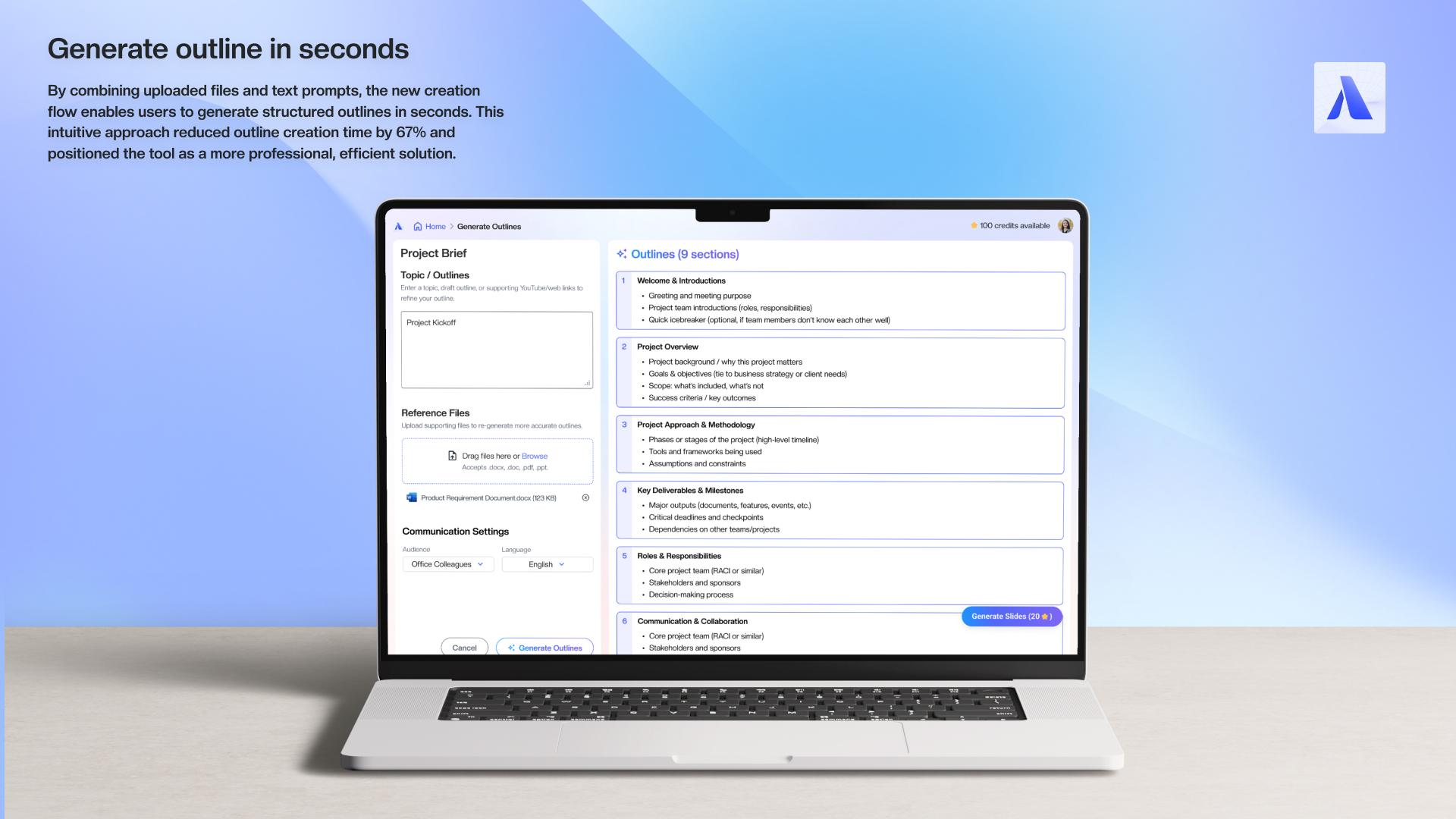 London Design Awards Winner - Transforming Content Creation Through AI-Enhanced User Experience