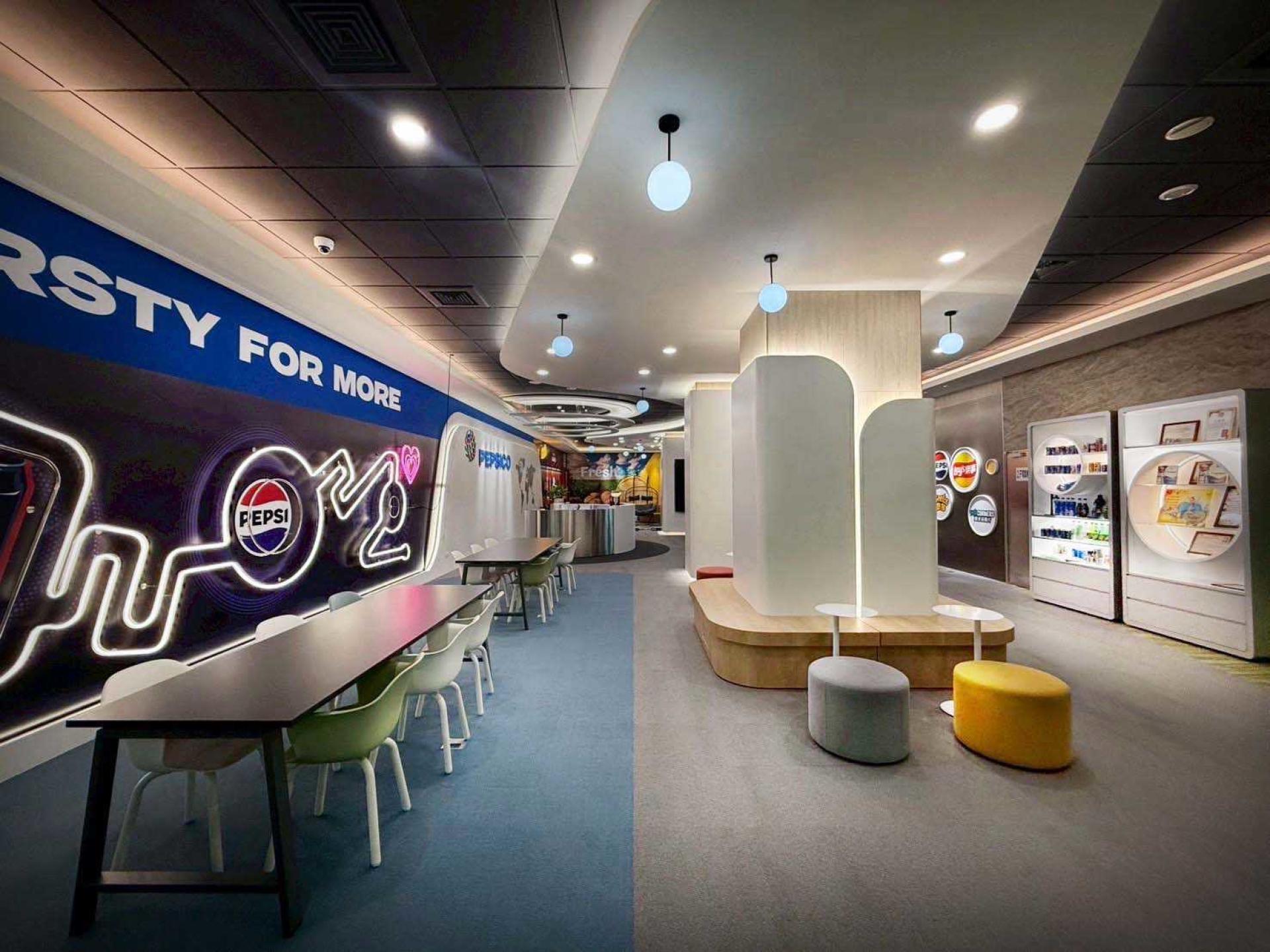London Design Awards Winner - PepsiCo Taipei Office: Interactive Hub for Brand Encounters