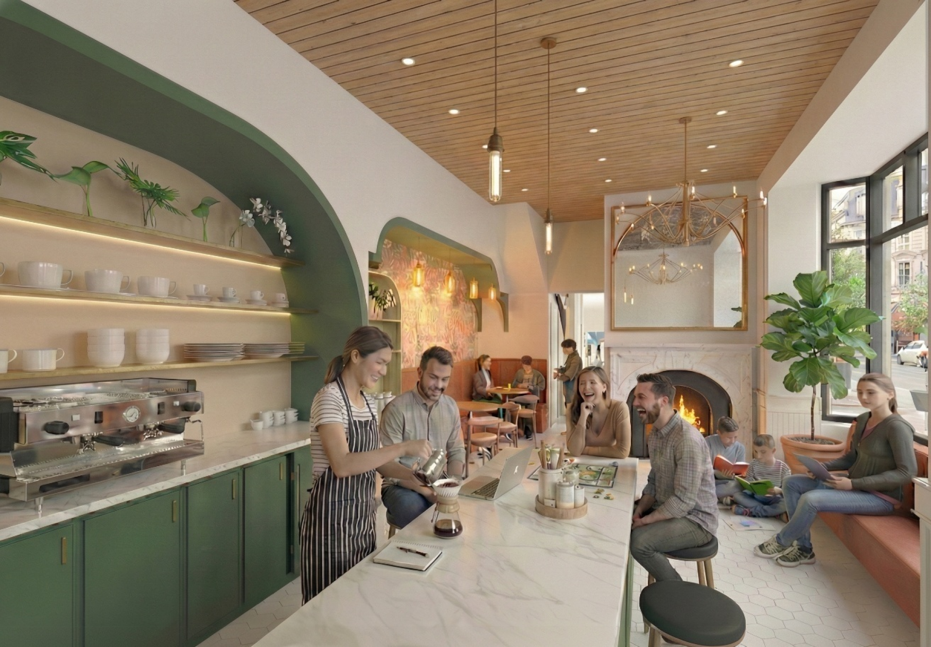 London Design Awards Winner - UO Community Cafe