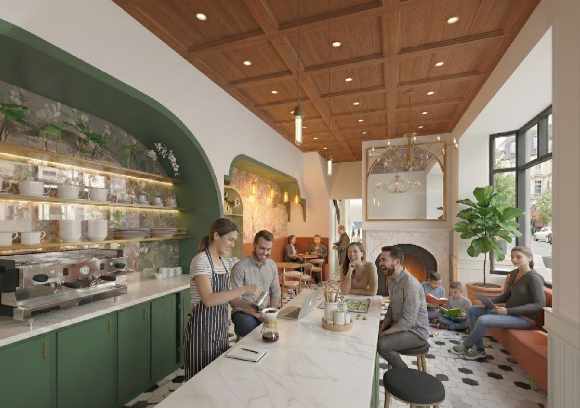 London Design Awards Winner - UO Community Cafe