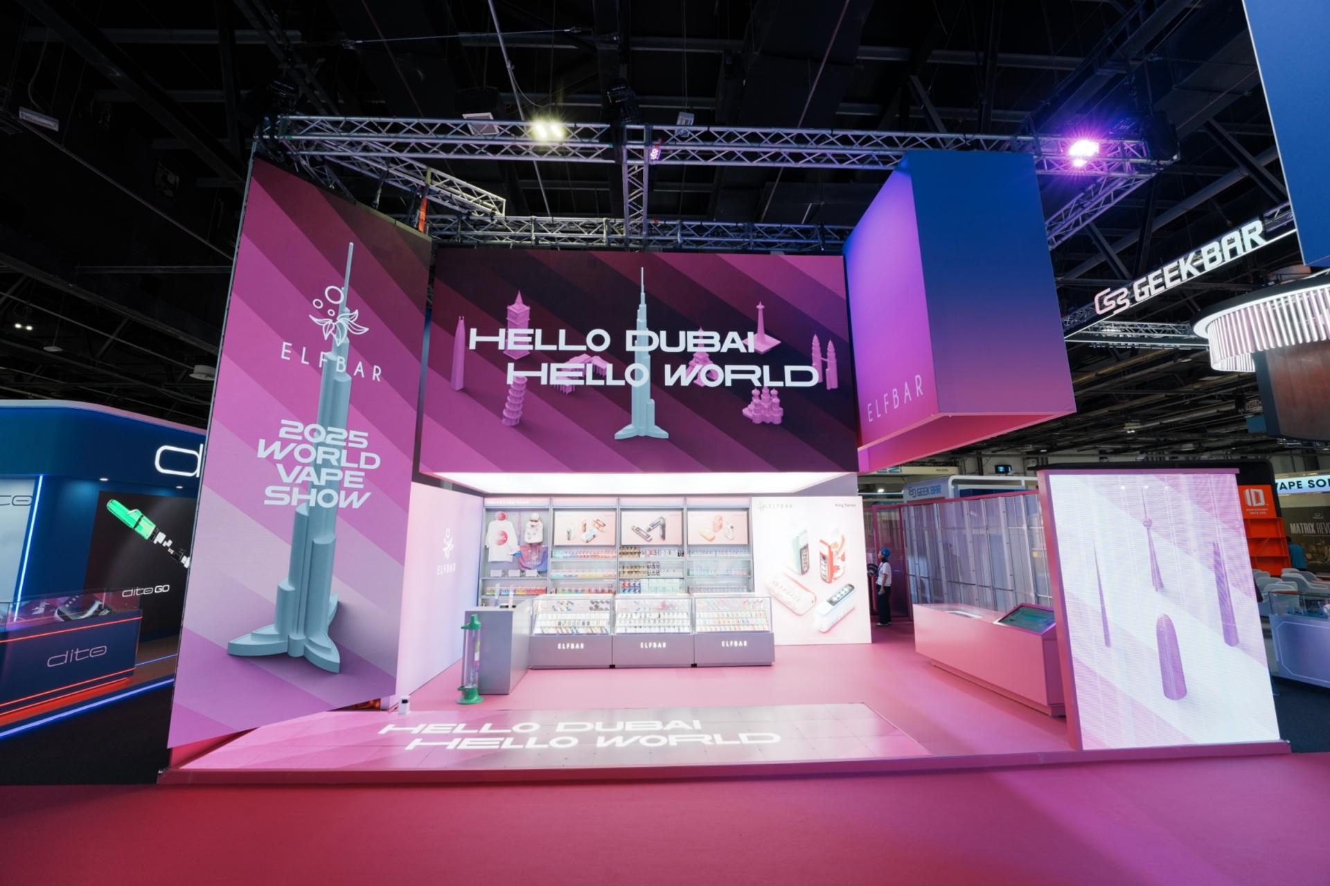 London Design Awards Winner - Dubai WVS ELFBAR & LOST MARY