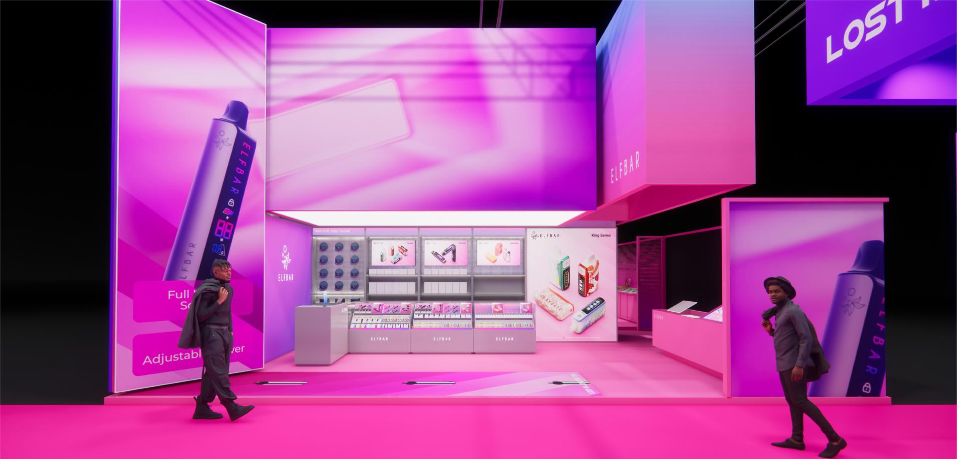 London Design Awards Winner - Dubai WVS ELFBAR & LOST MARY