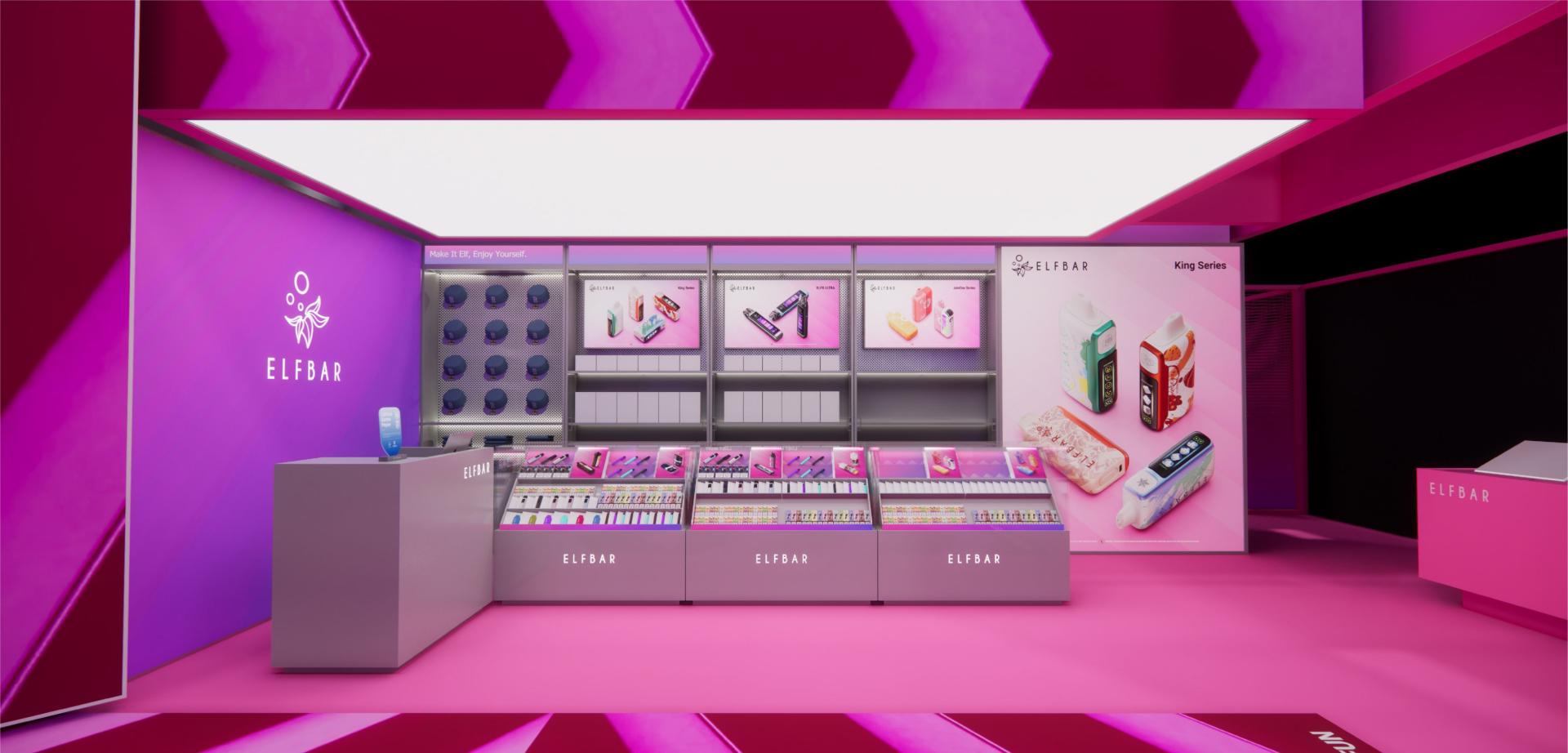 London Design Awards Winner - Dubai WVS ELFBAR & LOST MARY