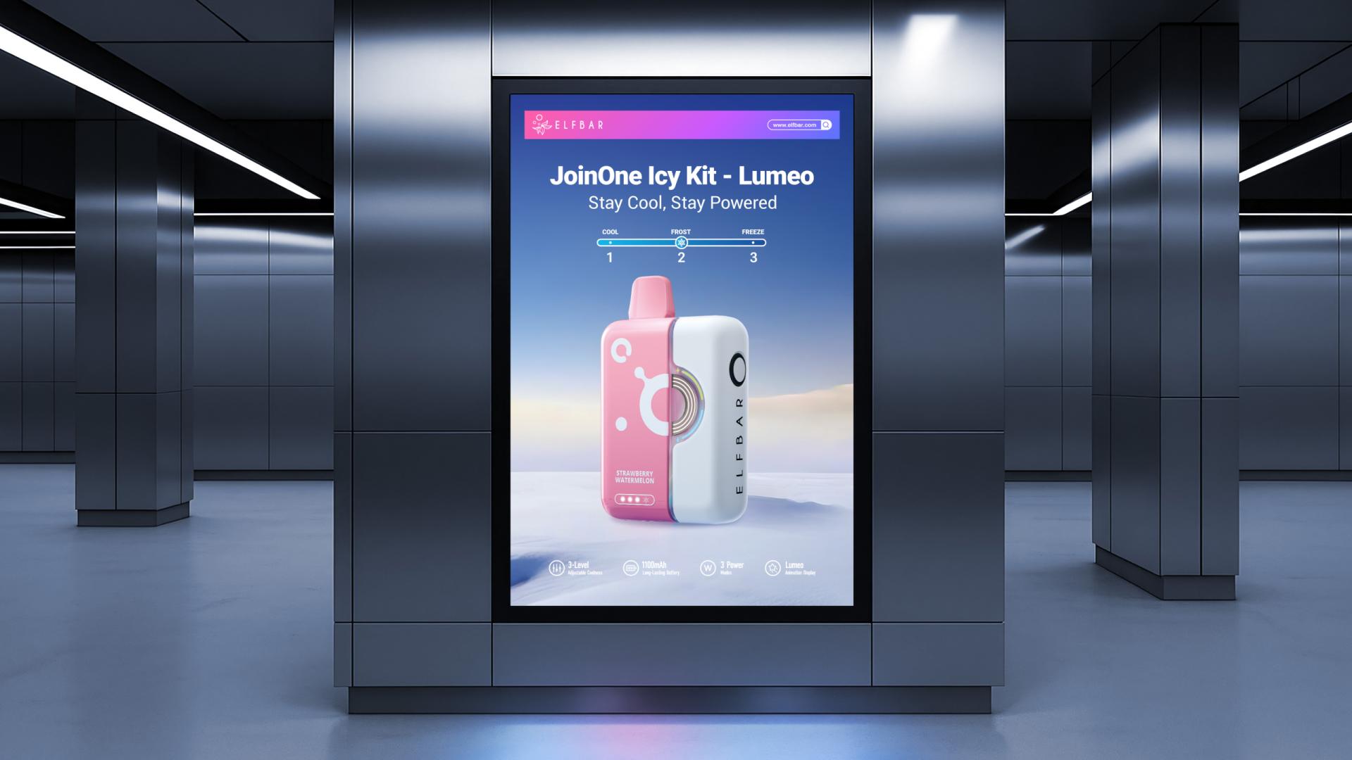 London Design Awards Winner - ELFBAR JoinOne series