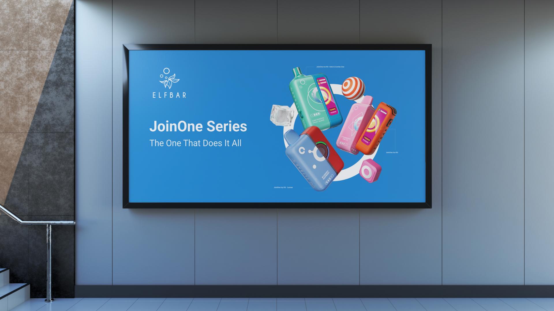 London Design Awards Winner - ELFBAR JoinOne series