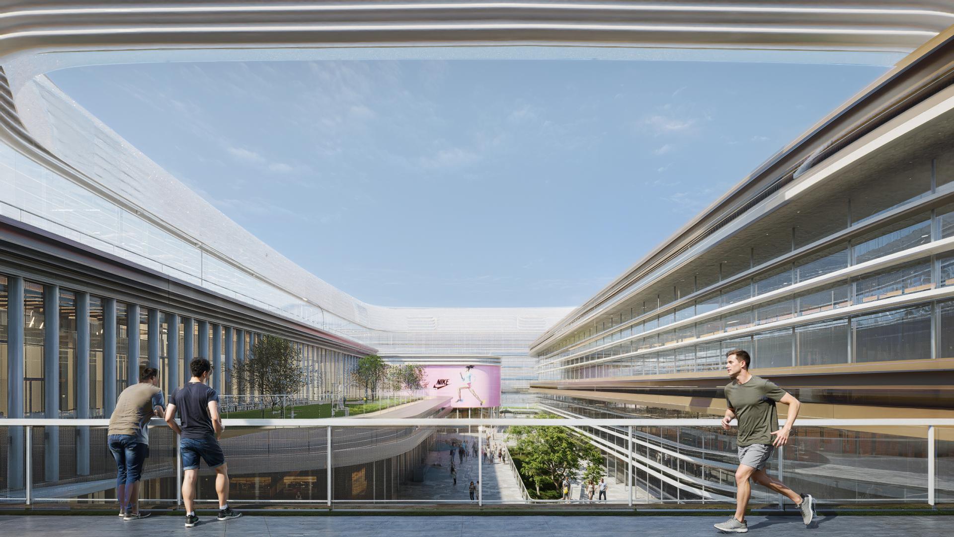 London Design Awards Winner - THE FLOAT:  Ludan Public Sports Center