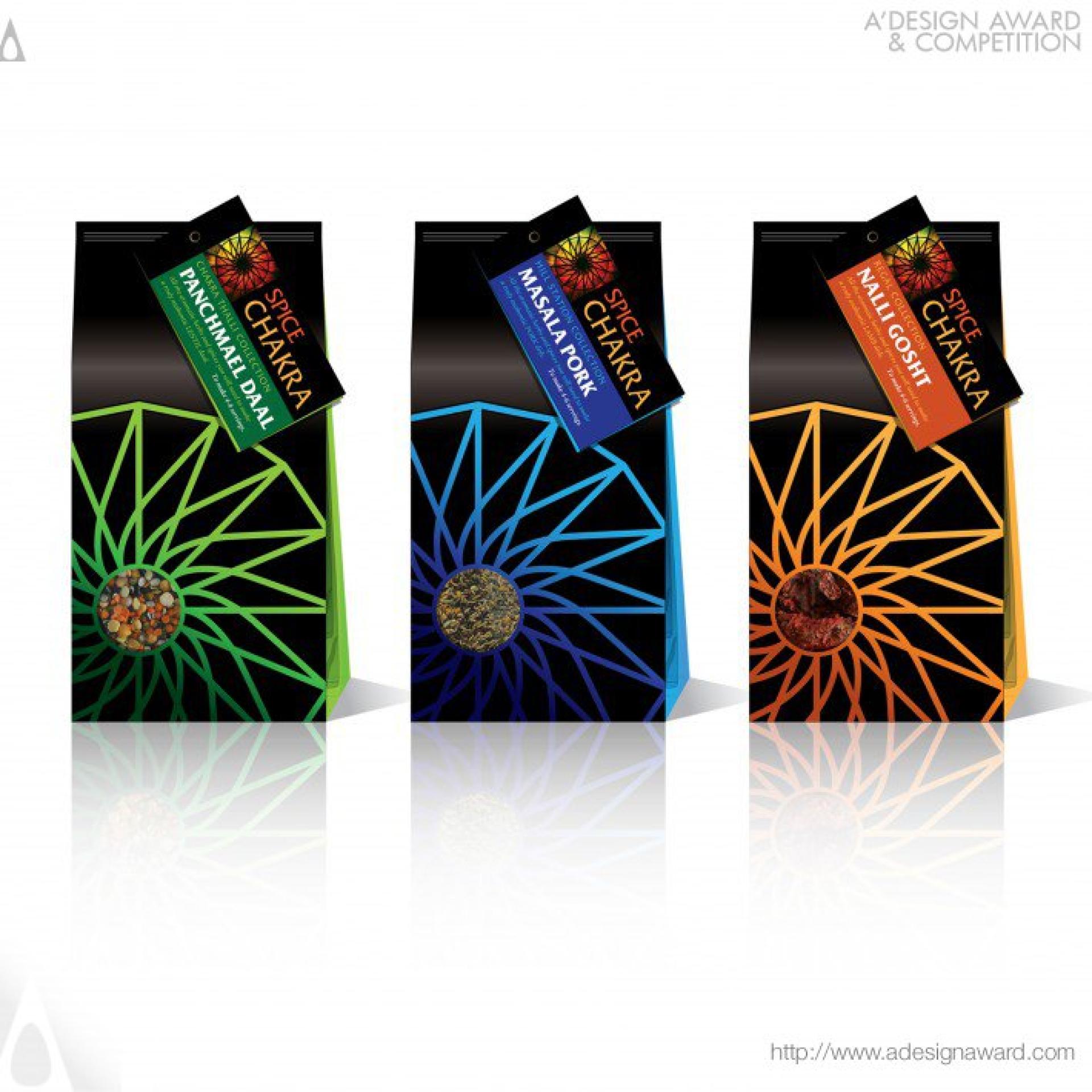 London Design Awards Winner - Spice Chakra Indian Recipe Pack