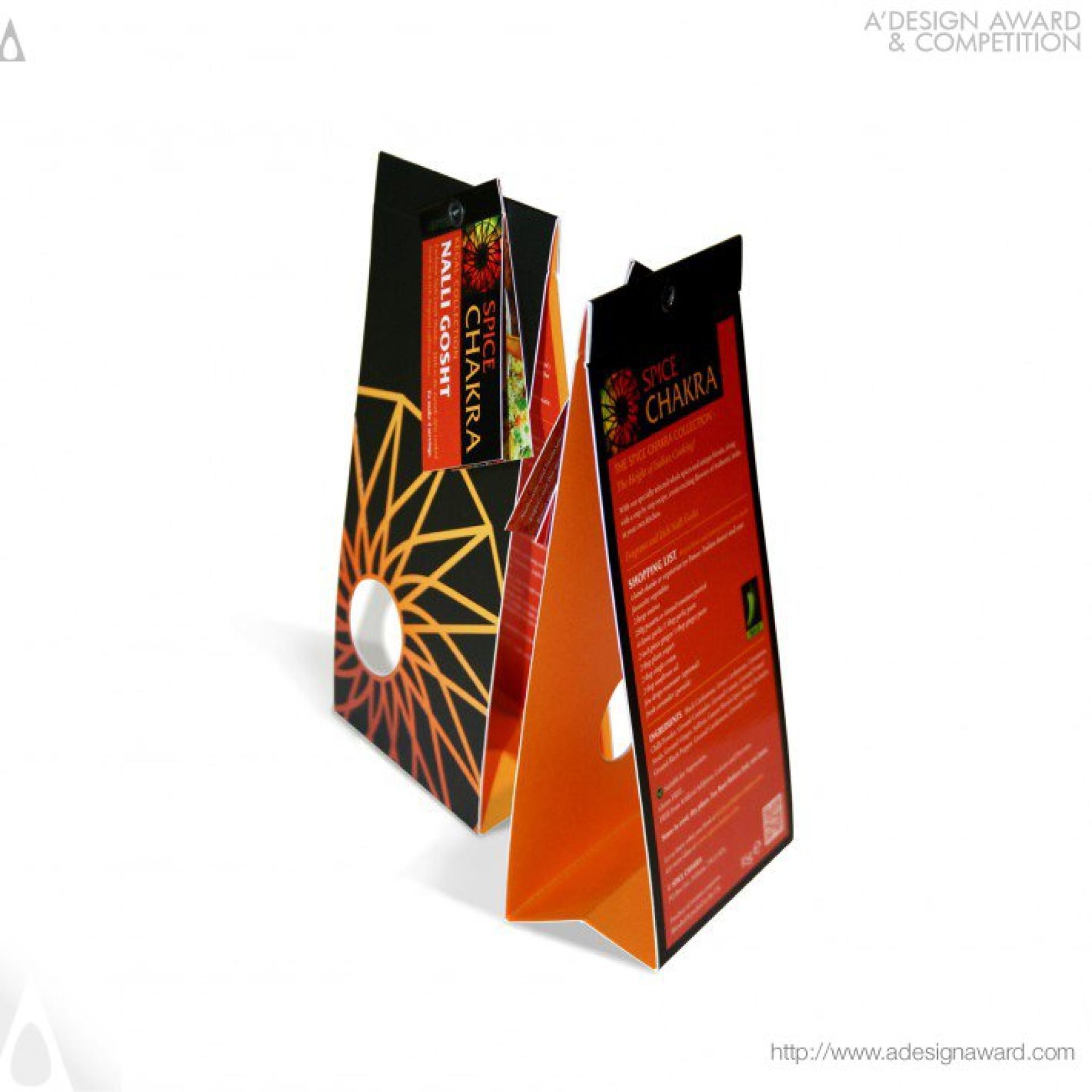 London Design Awards Winner - Spice Chakra Indian Recipe Pack