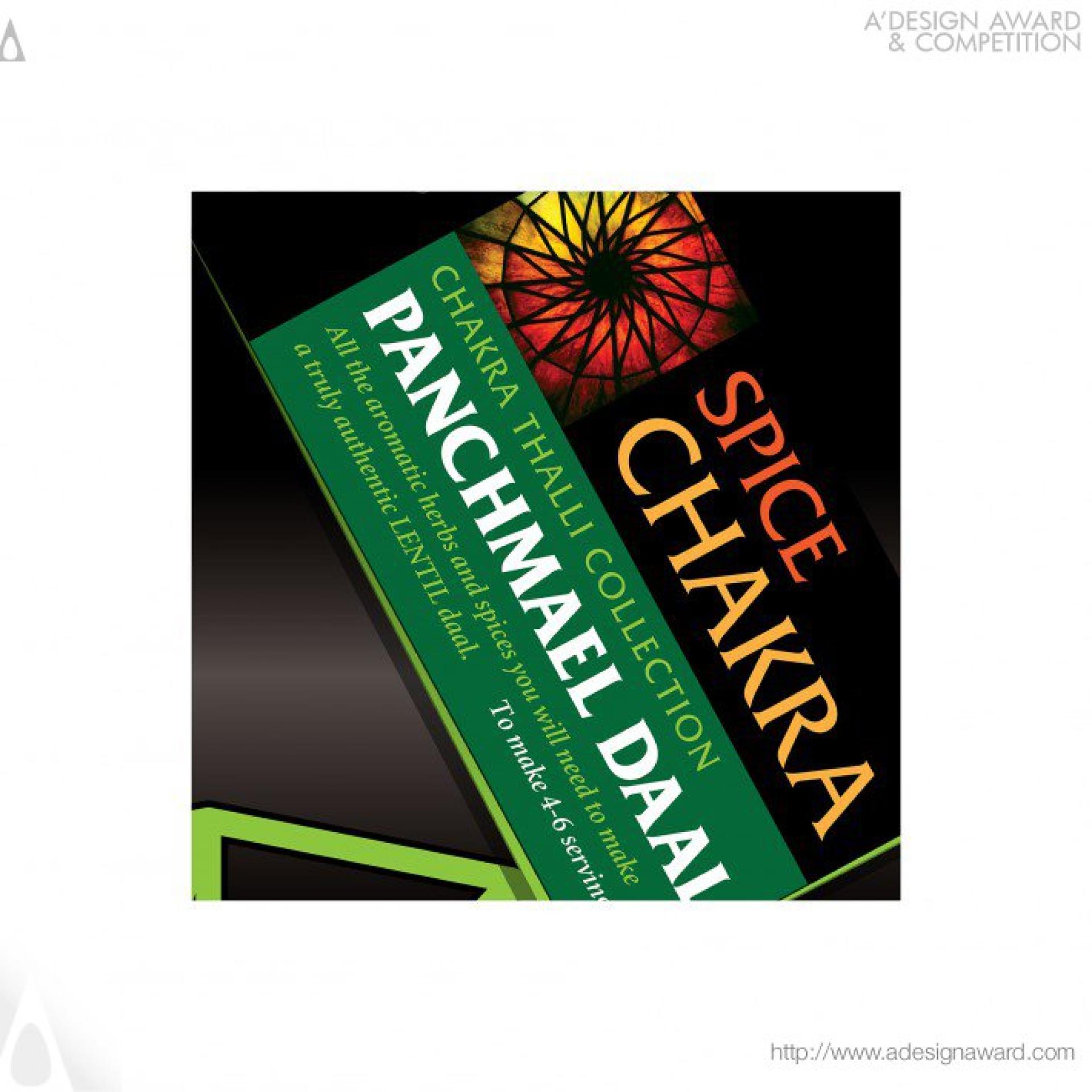 London Design Awards Winner - Spice Chakra Indian Recipe Pack