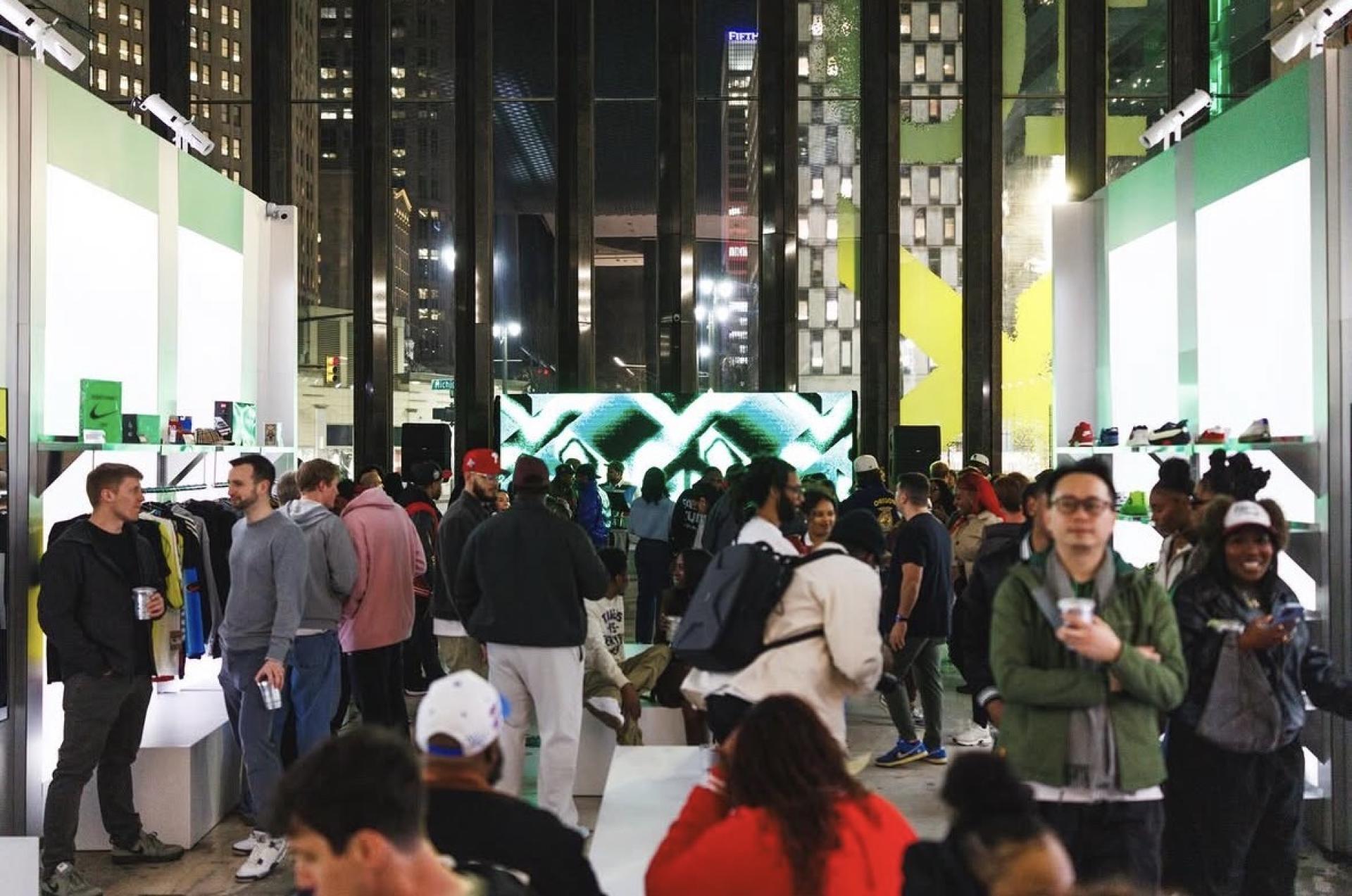 London Design Awards Winner - StockX 10-year Anniversary Pop-up in Detroit