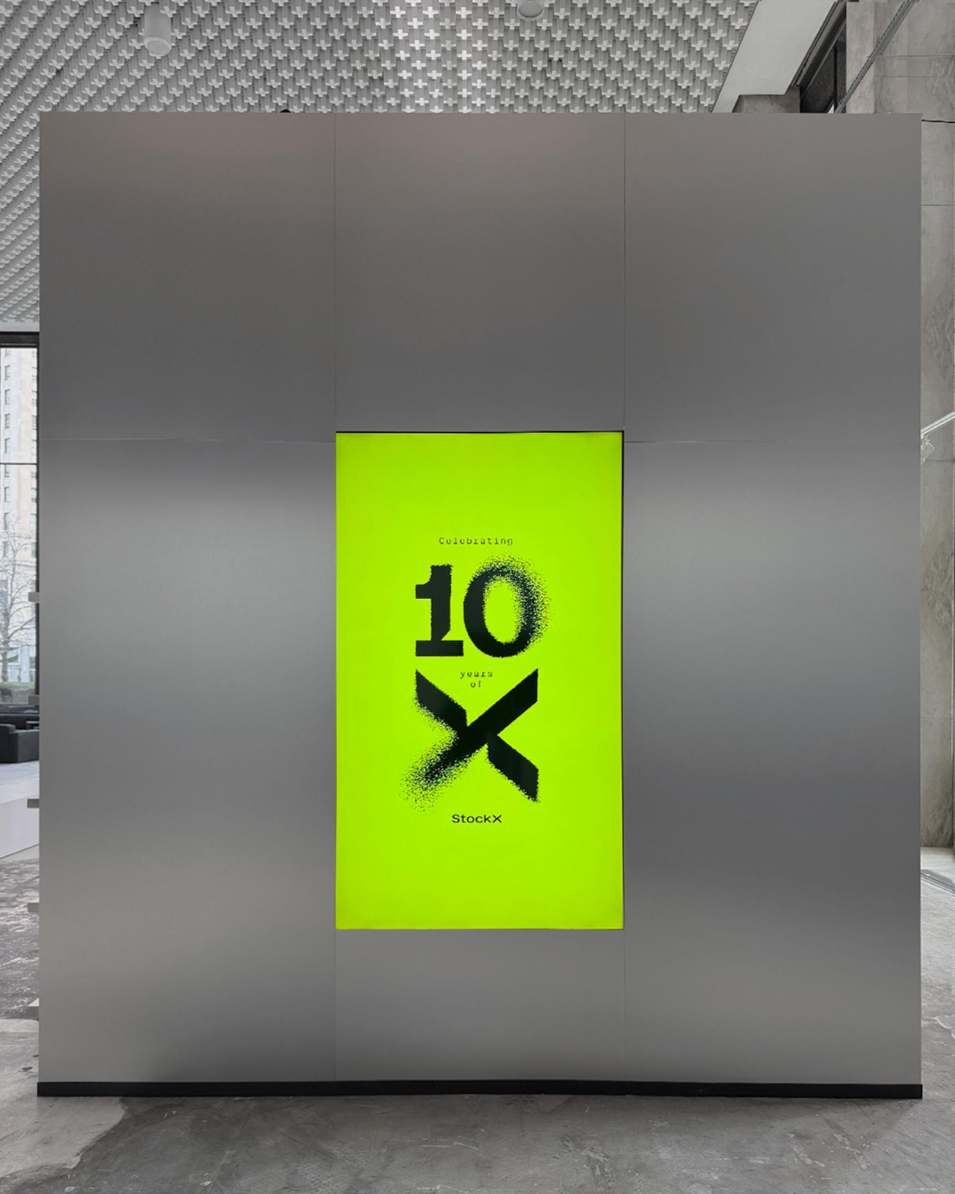 London Design Awards Winner - StockX 10-year Anniversary Pop-up in Detroit