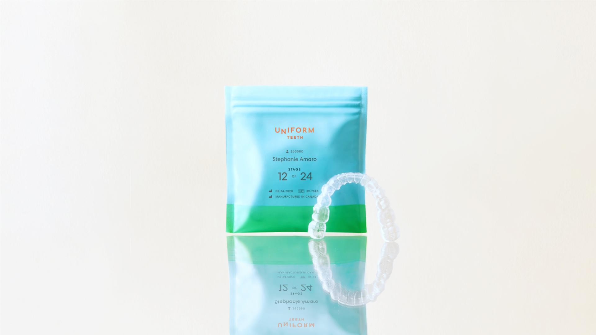 London Design Awards Winner - Uniform Teeth Clear Aligner Packaging