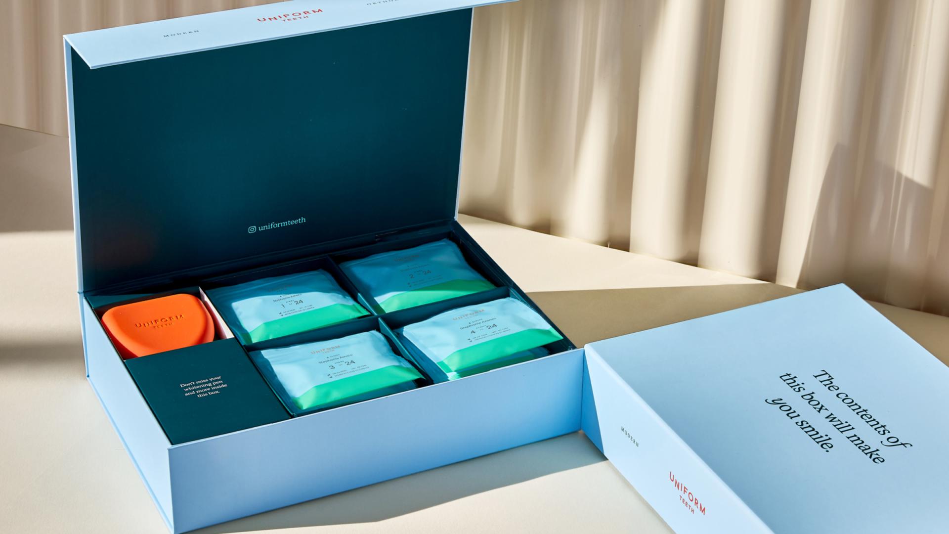 London Design Awards Winner - Uniform Teeth Clear Aligner Packaging