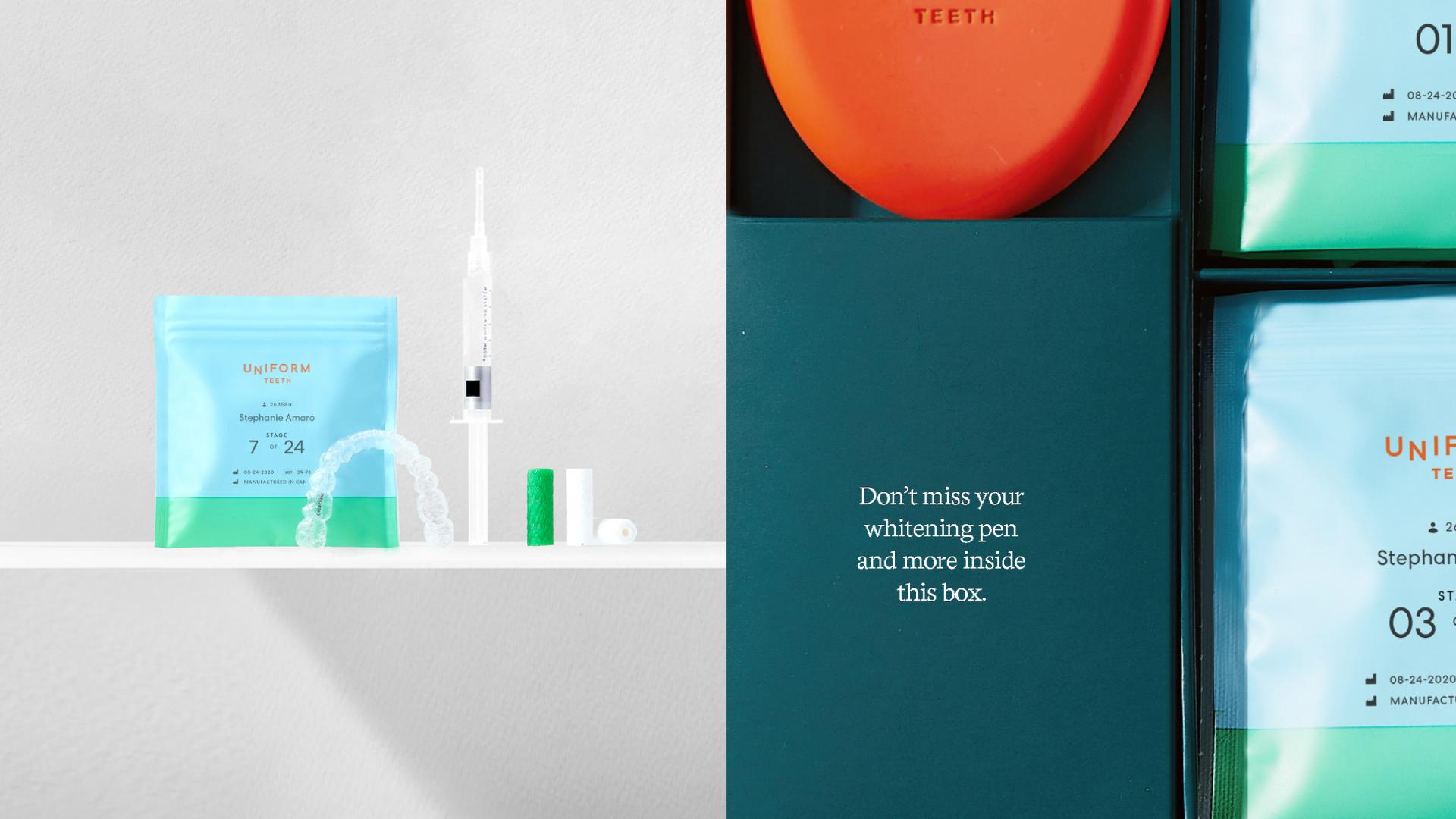 London Design Awards Winner - Uniform Teeth Clear Aligner Packaging