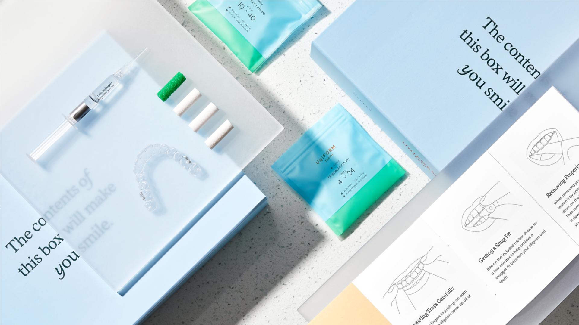 London Design Awards Winner - Uniform Teeth Clear Aligner Packaging