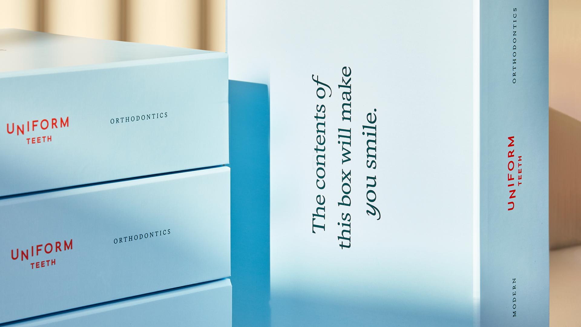 London Design Awards Winner - Uniform Teeth Clear Aligner Packaging