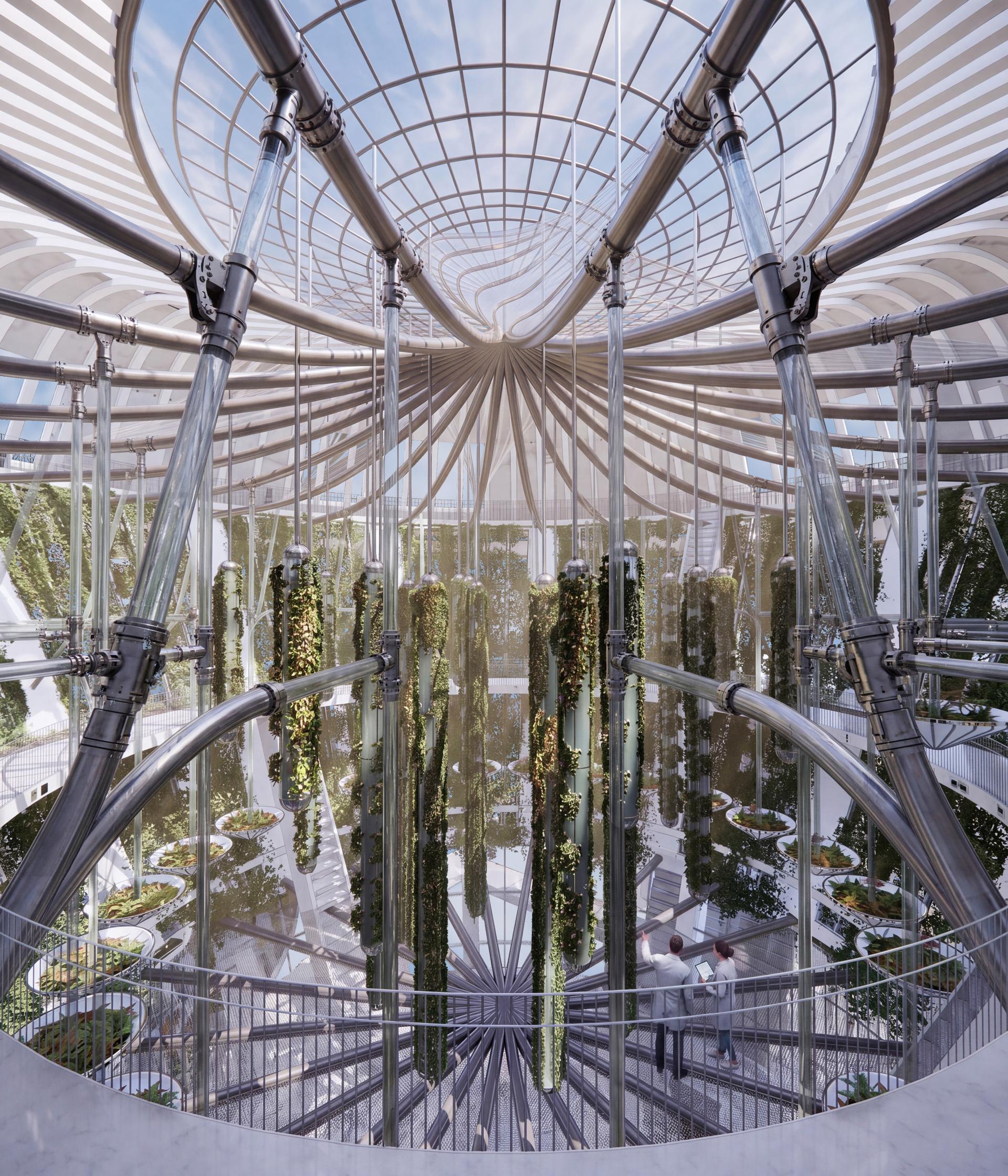 London Design Awards Winner - Governors Island: Self-Sustaining Micro Ecological Island