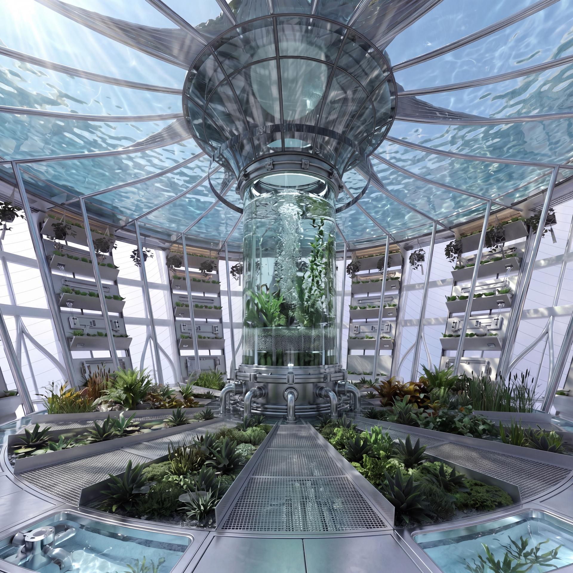 London Design Awards Winner - Governors Island: Self-Sustaining Micro Ecological Island