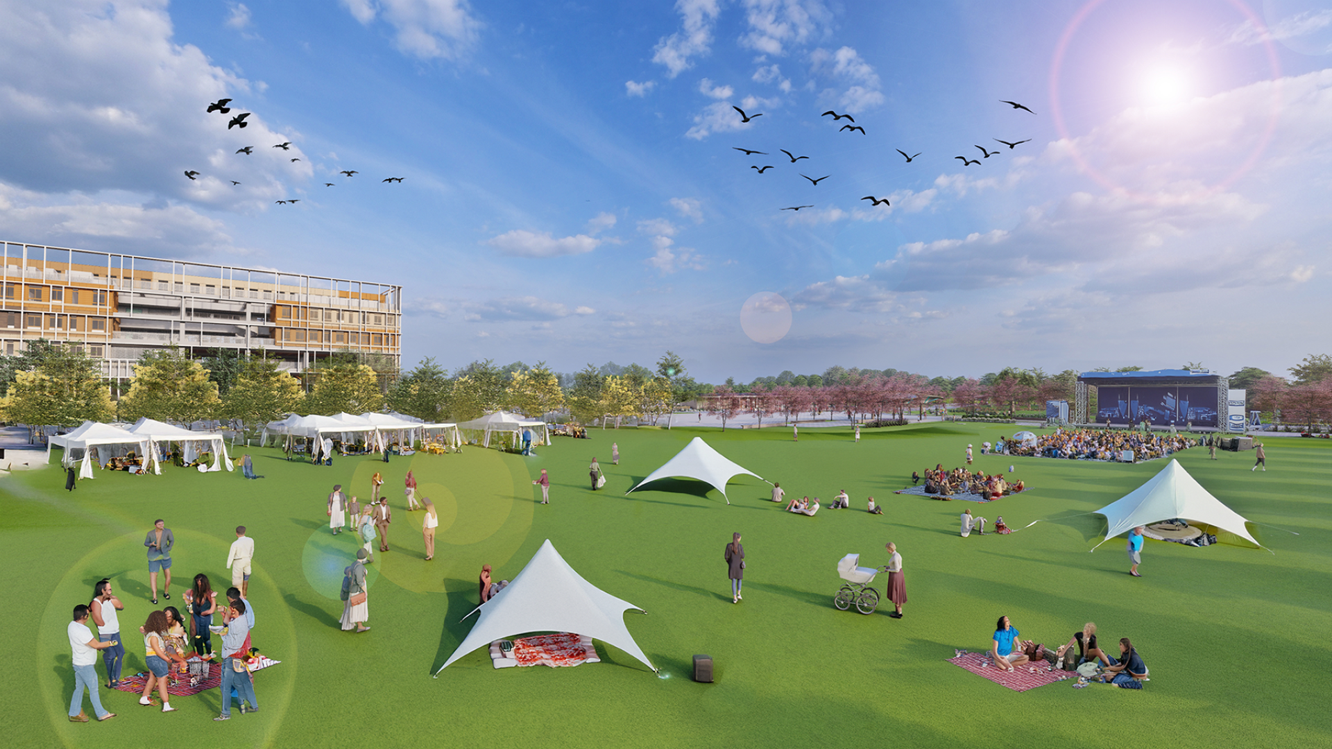 London Design Awards Winner - Breathing Green: Yunlin EPB Office Park