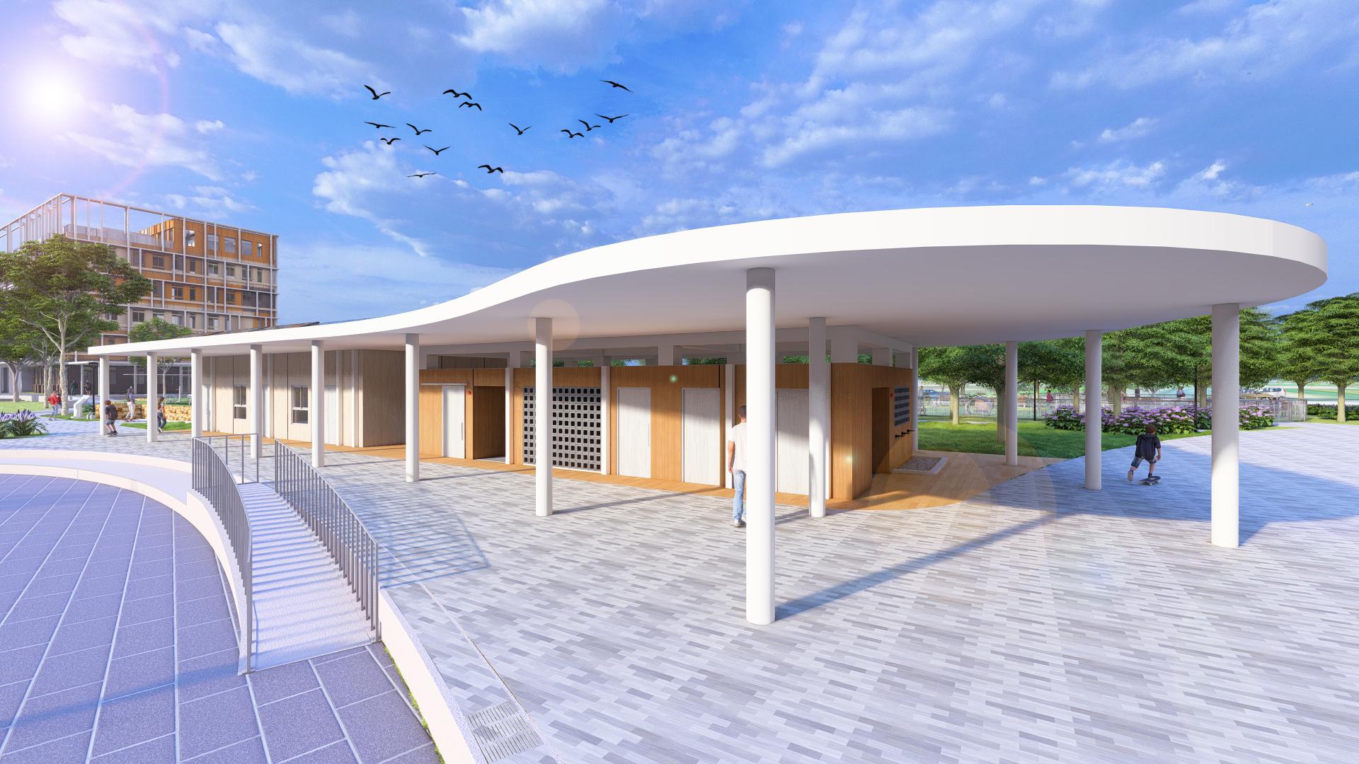 London Design Awards Winner - Breathing Green: Yunlin EPB Office Park