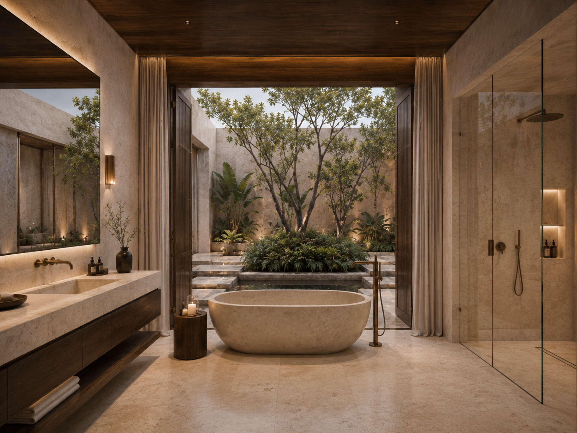 London Design Awards Winner - Silk Stone Garden Villa
