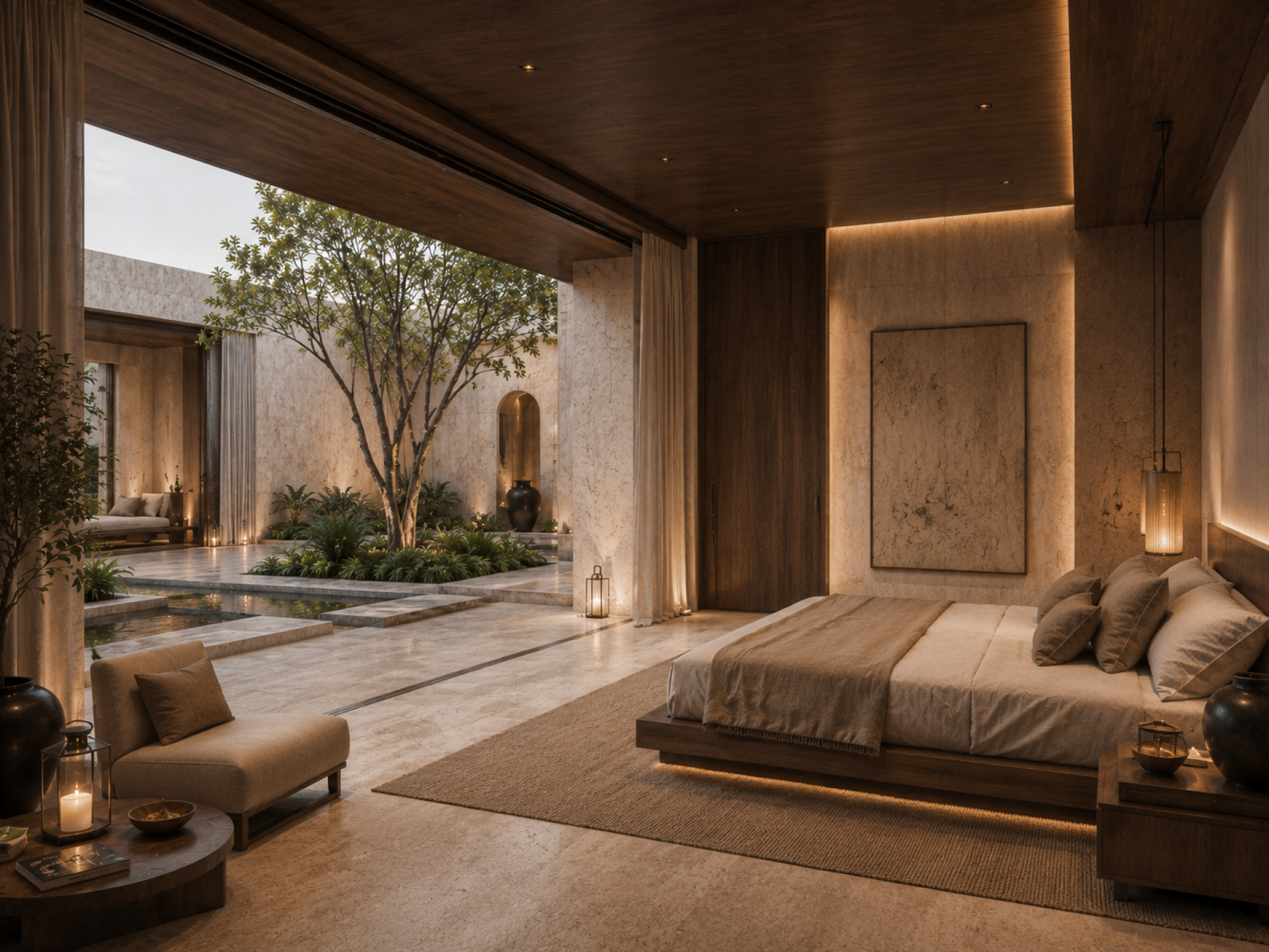 London Design Awards Winner - Silk Stone Garden Villa