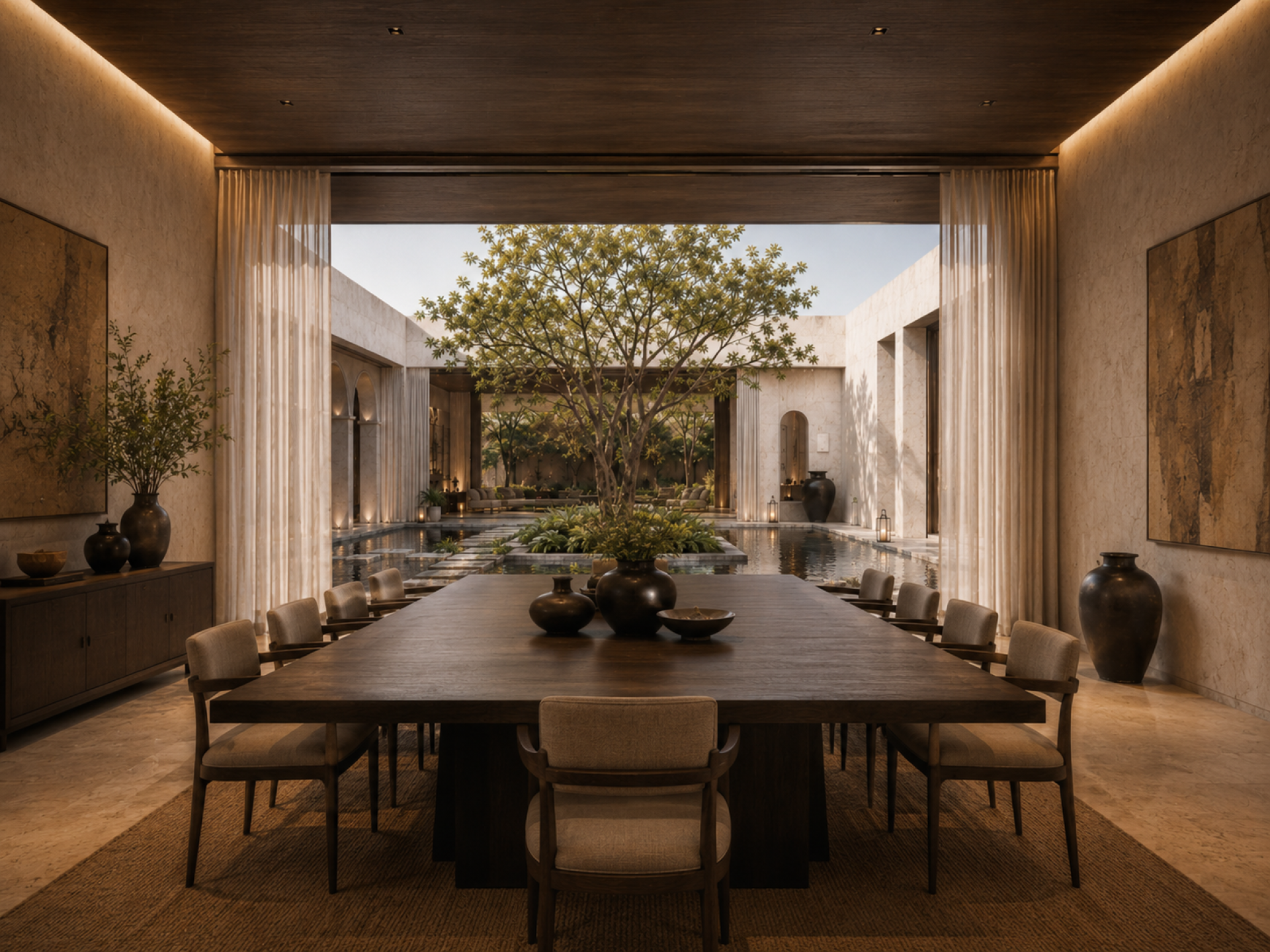 London Design Awards Winner - Silk Stone Garden Villa