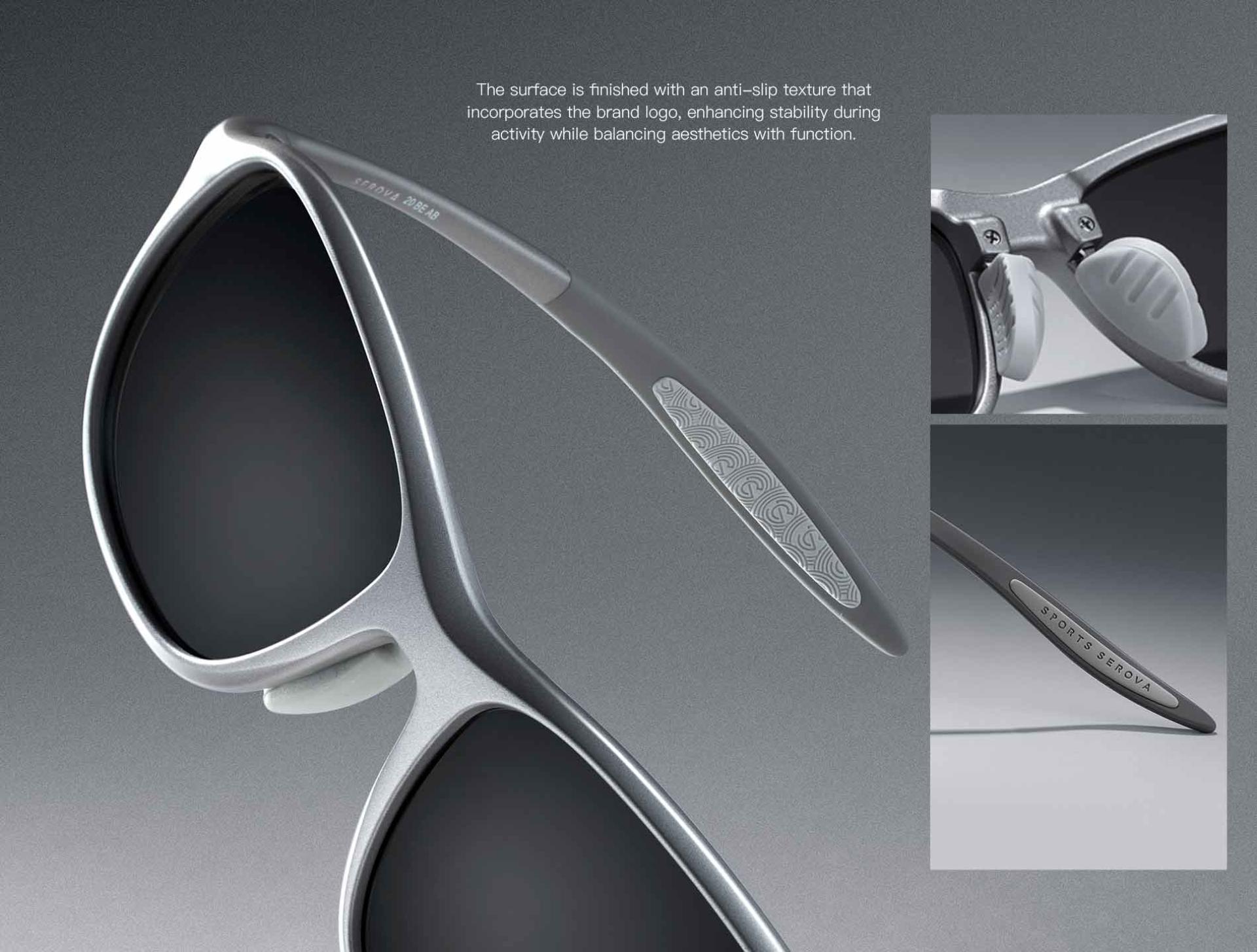 London Design Awards Winner - SEROVA (Reshape) Light Sports Sunglasses