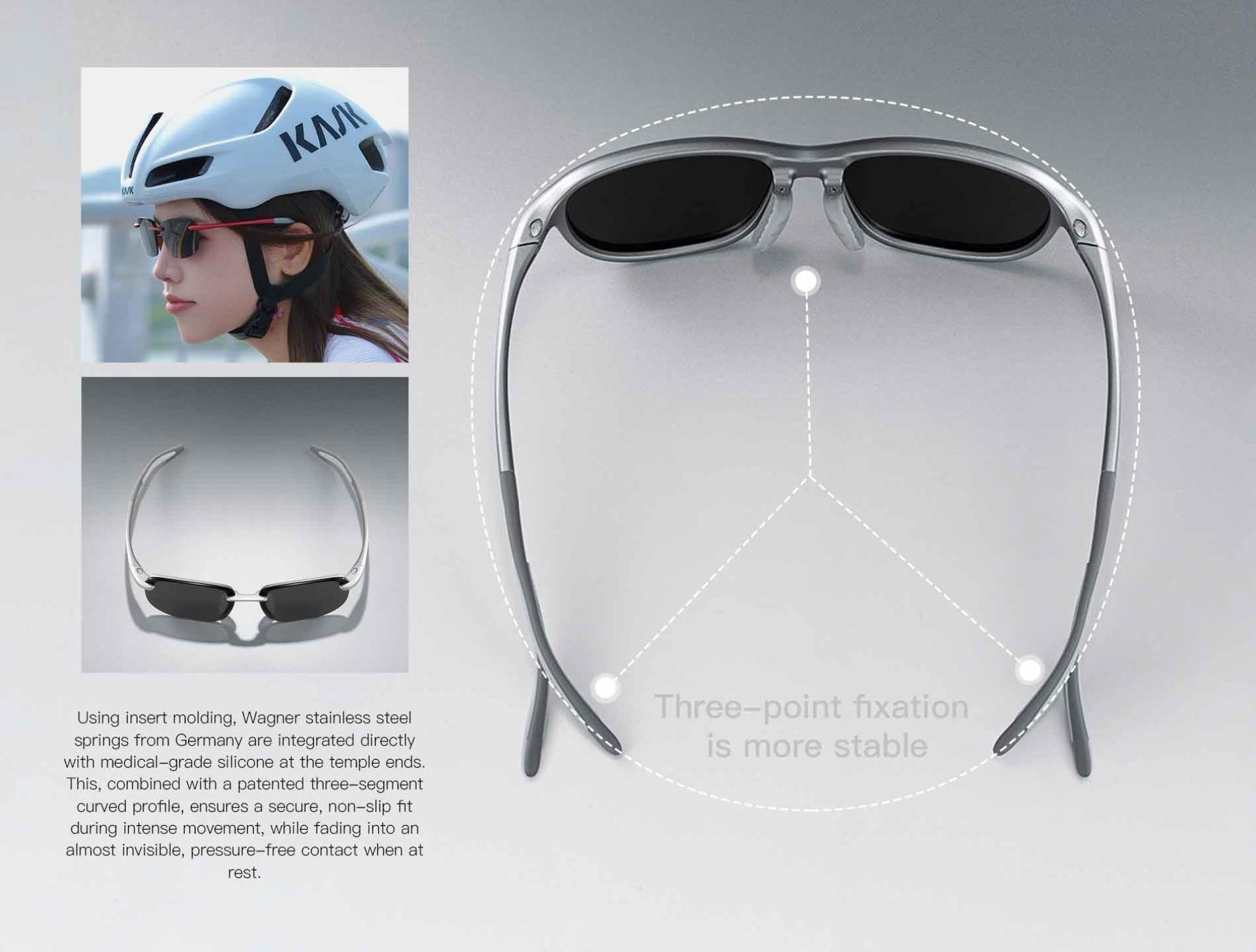 London Design Awards Winner - SEROVA (Reshape) Light Sports Sunglasses