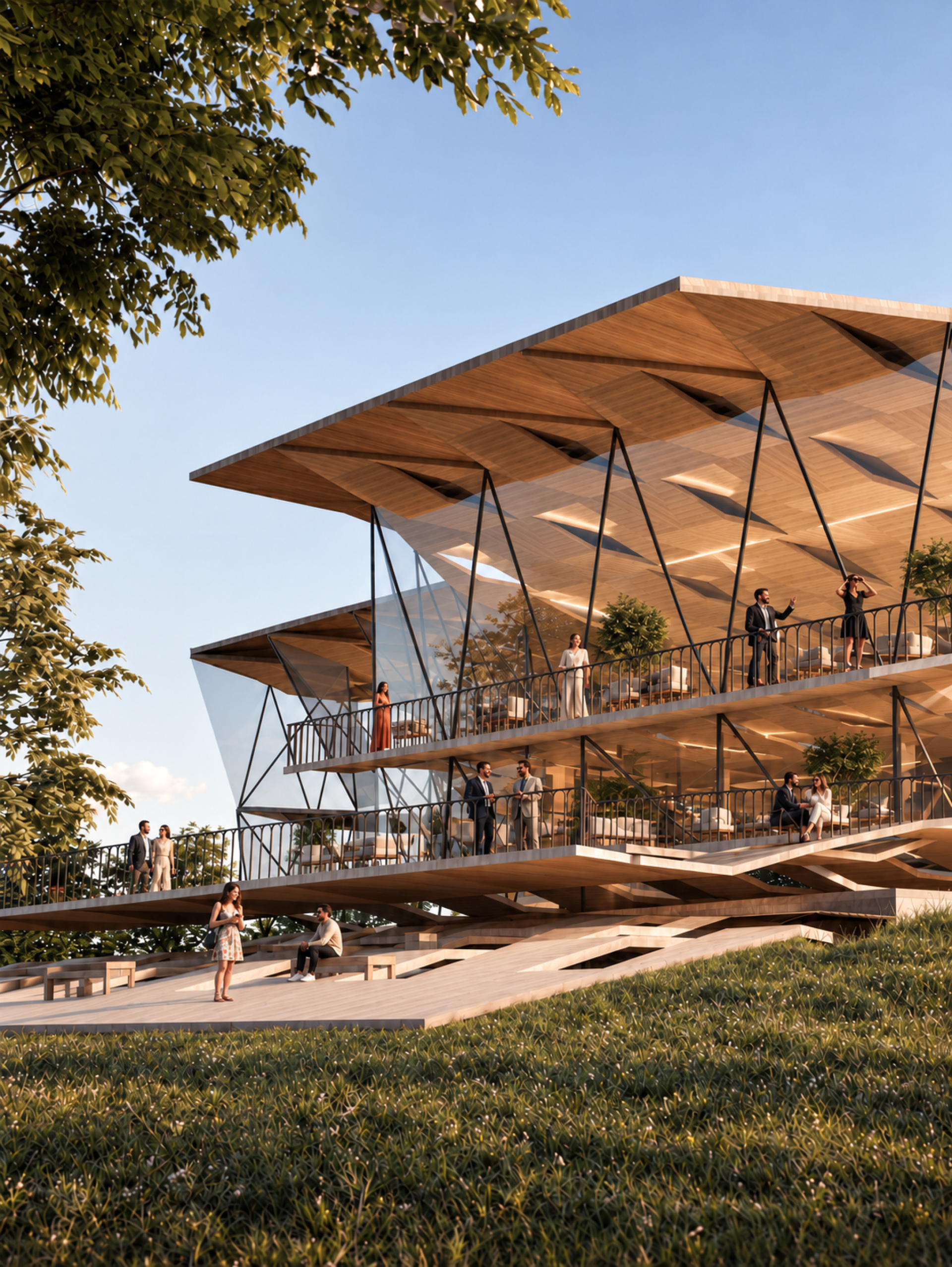 London Design Awards Winner - Living Loop Research Center