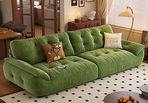 Rome Design Awards Winner - FA SA DI HOUSEHOLD - Luxe-Soft Chenille Sofa