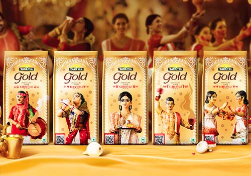 Design Awards Featured Winner - Tata Tea Gold Durga Puja Festive Packaging