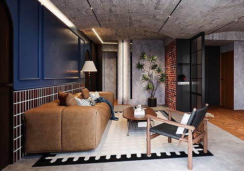 Rome Design Awards Winner - YI XUAN INTERIOR RENOVATION - Gray Prussian