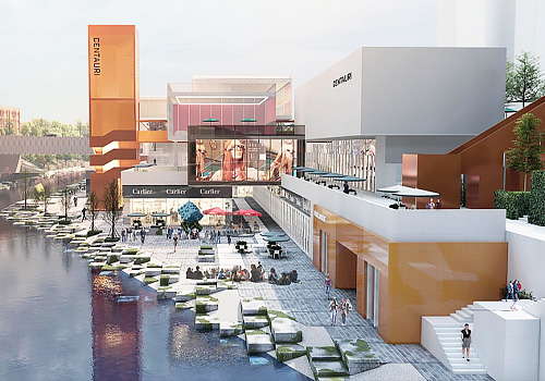 Rome Design Awards Winner - ARCH-AGE DESIGN - Vanke Lushan Riverside Commercial Street, Guiyang