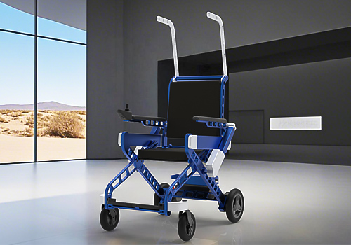 Rome Design Awards Winner - Hebei Jishang Medical Equipment Co., Ltd; Hebei Liyi Industrial Design Co., Ltd - Fully Automatic Intelligent Nursing Gait Rehabilitation Wheelchair