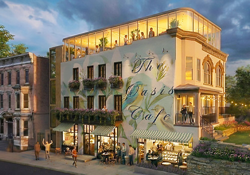 Rome Design Awards Winner - Wanfang Long - UO Community Cafe