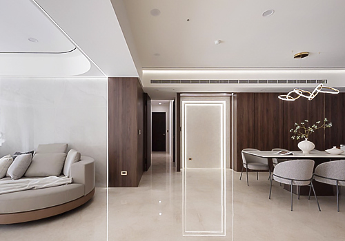 Rome Design Awards Winner - YIYI Interior Design - Arc of Light